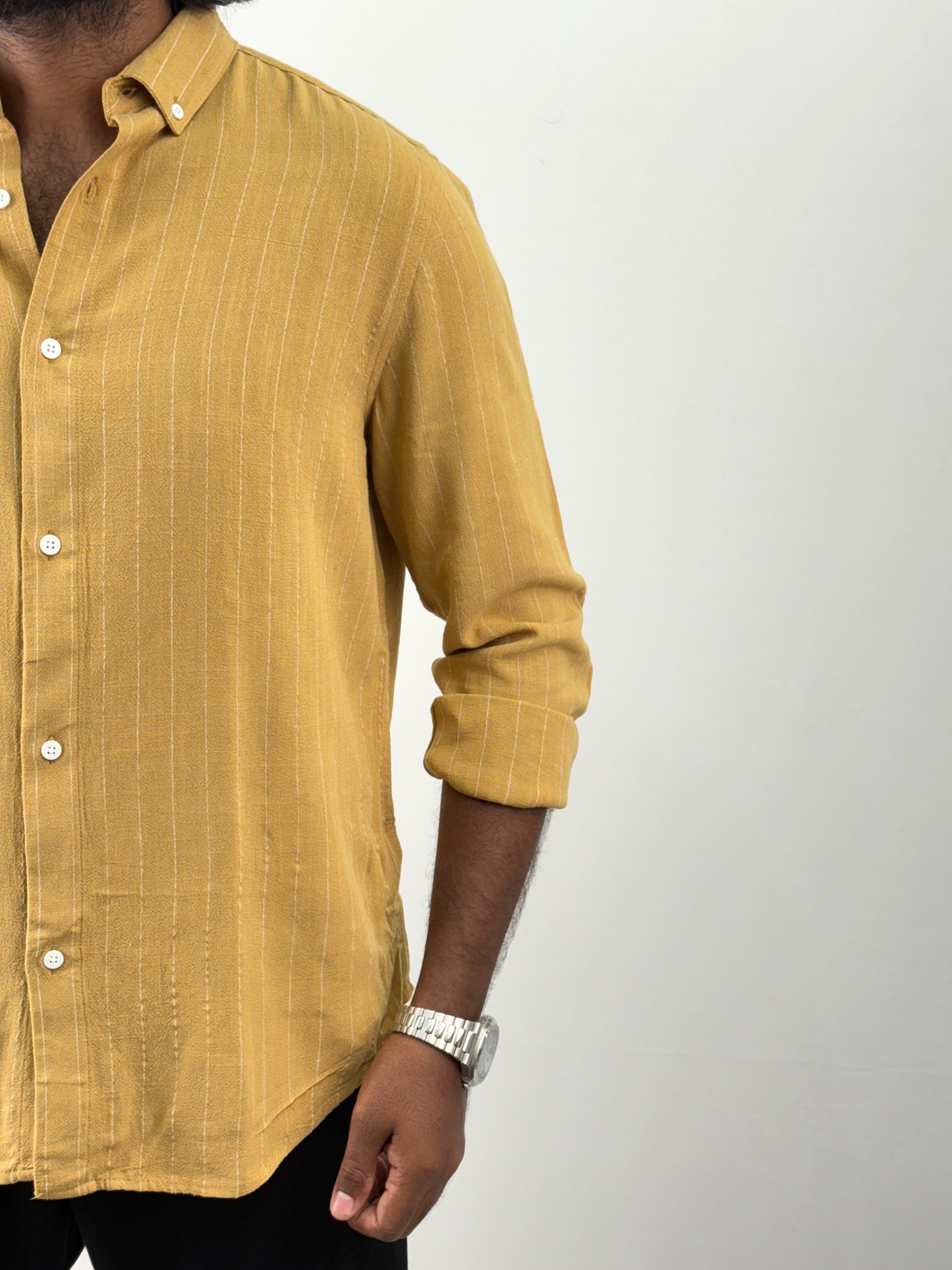 Yellow IMP Stripe Shirt