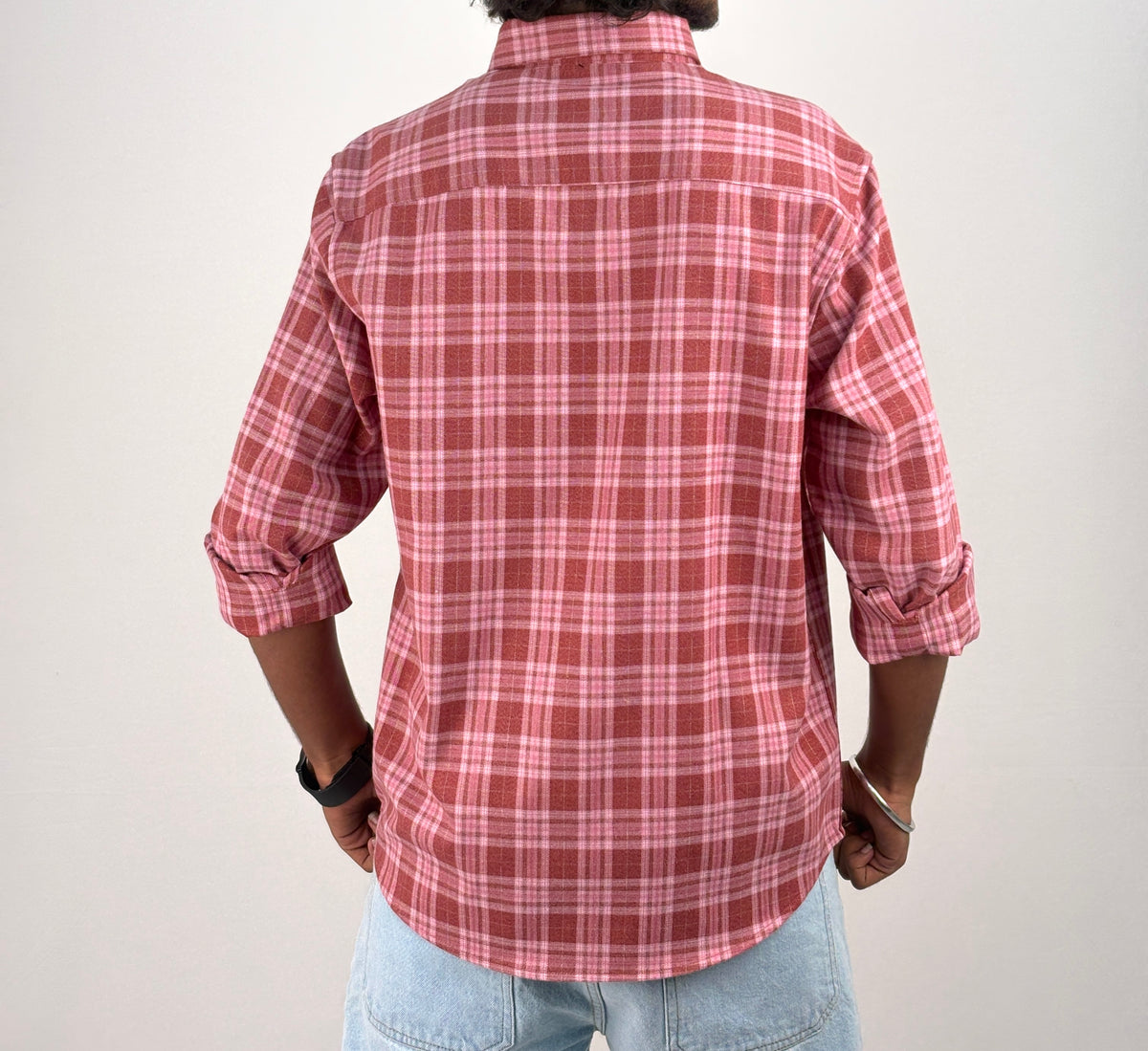 Pink IMP Flannel Shirt 6