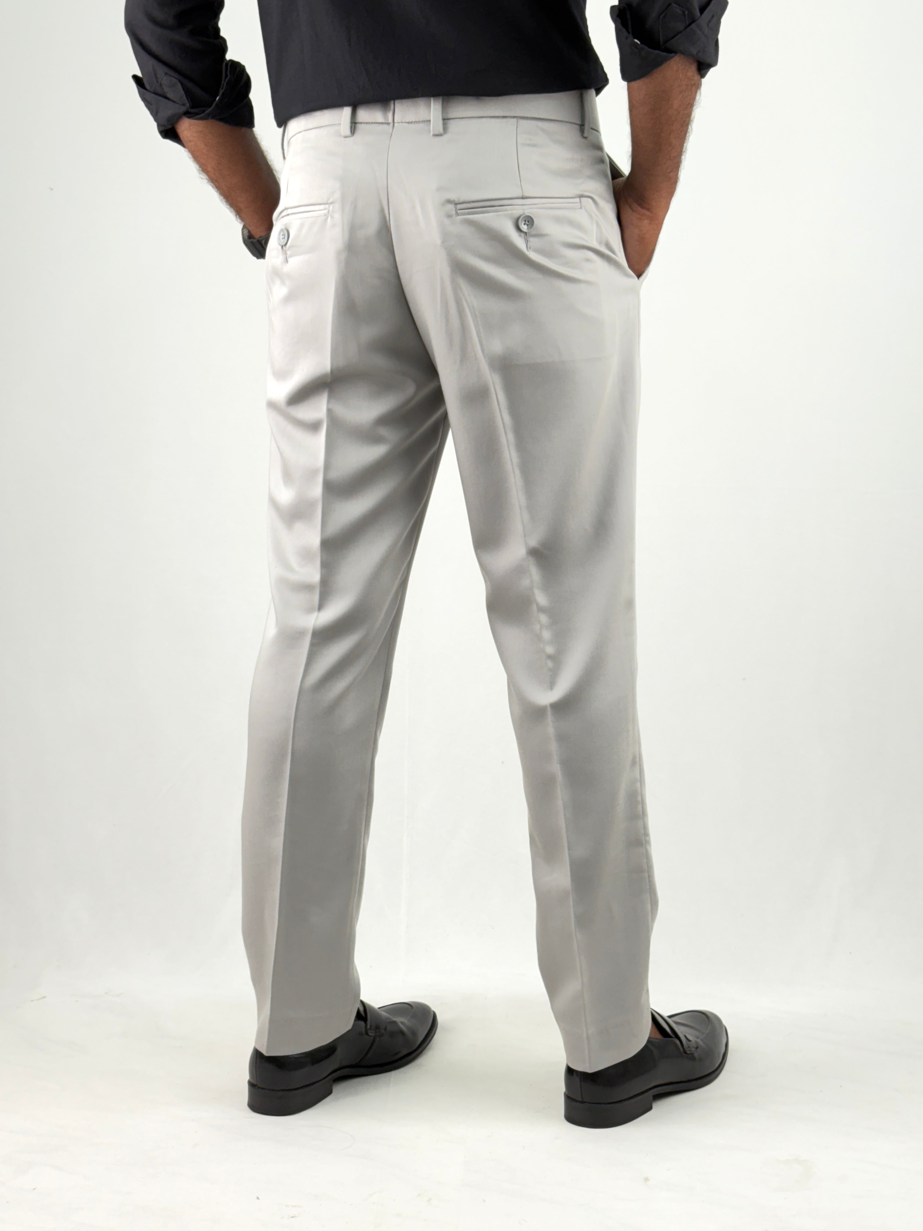 Blue Grey Formal Pant