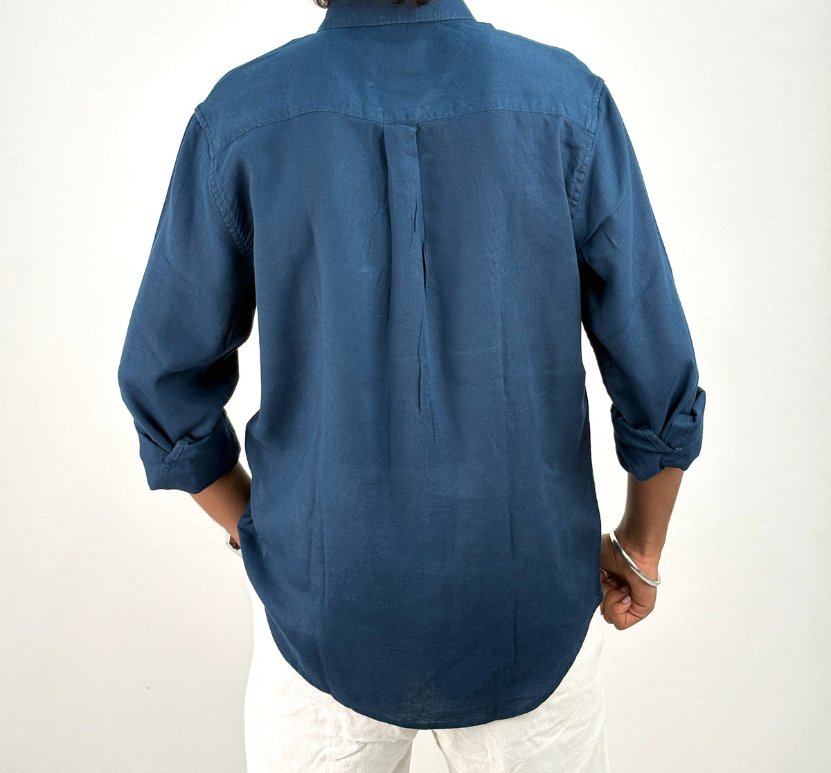 Peacock Linen Shirt