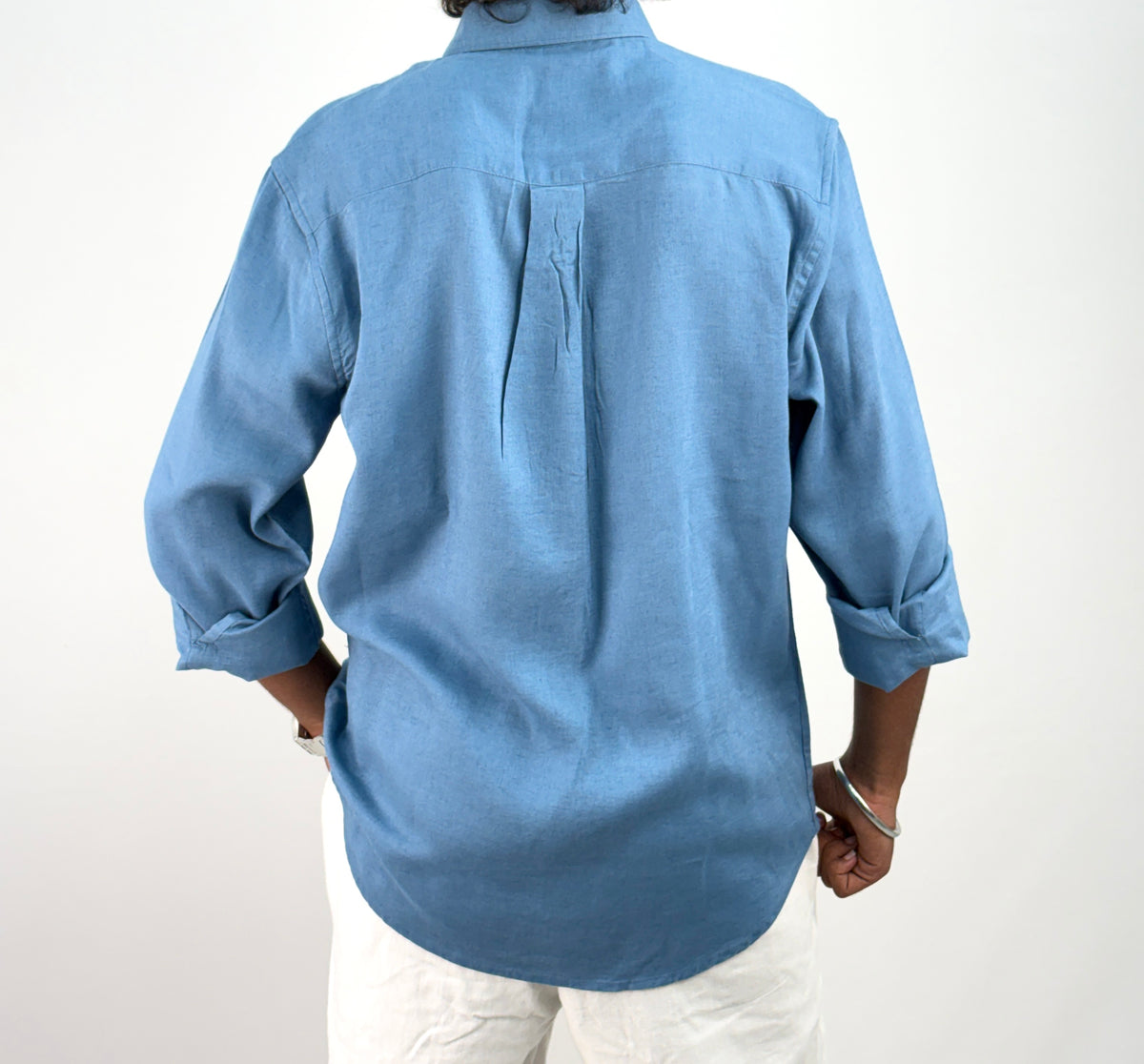 Blue Linen Shirt