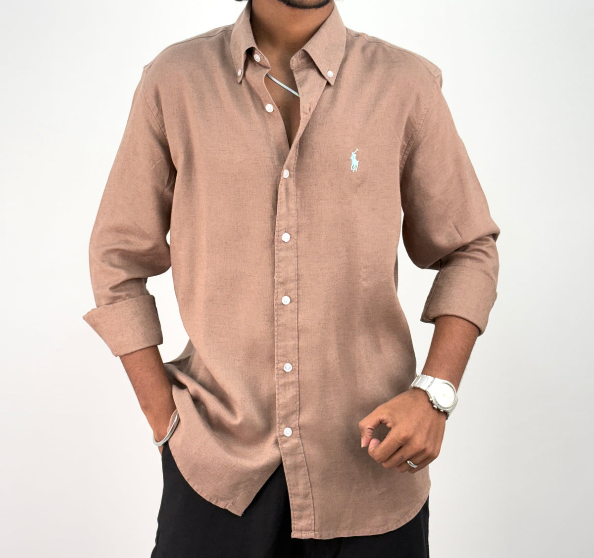 Wood Linen Shirt