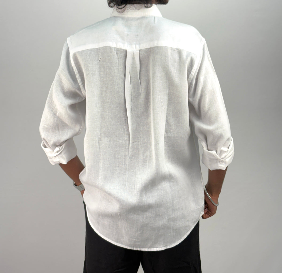 White Linen Shirt
