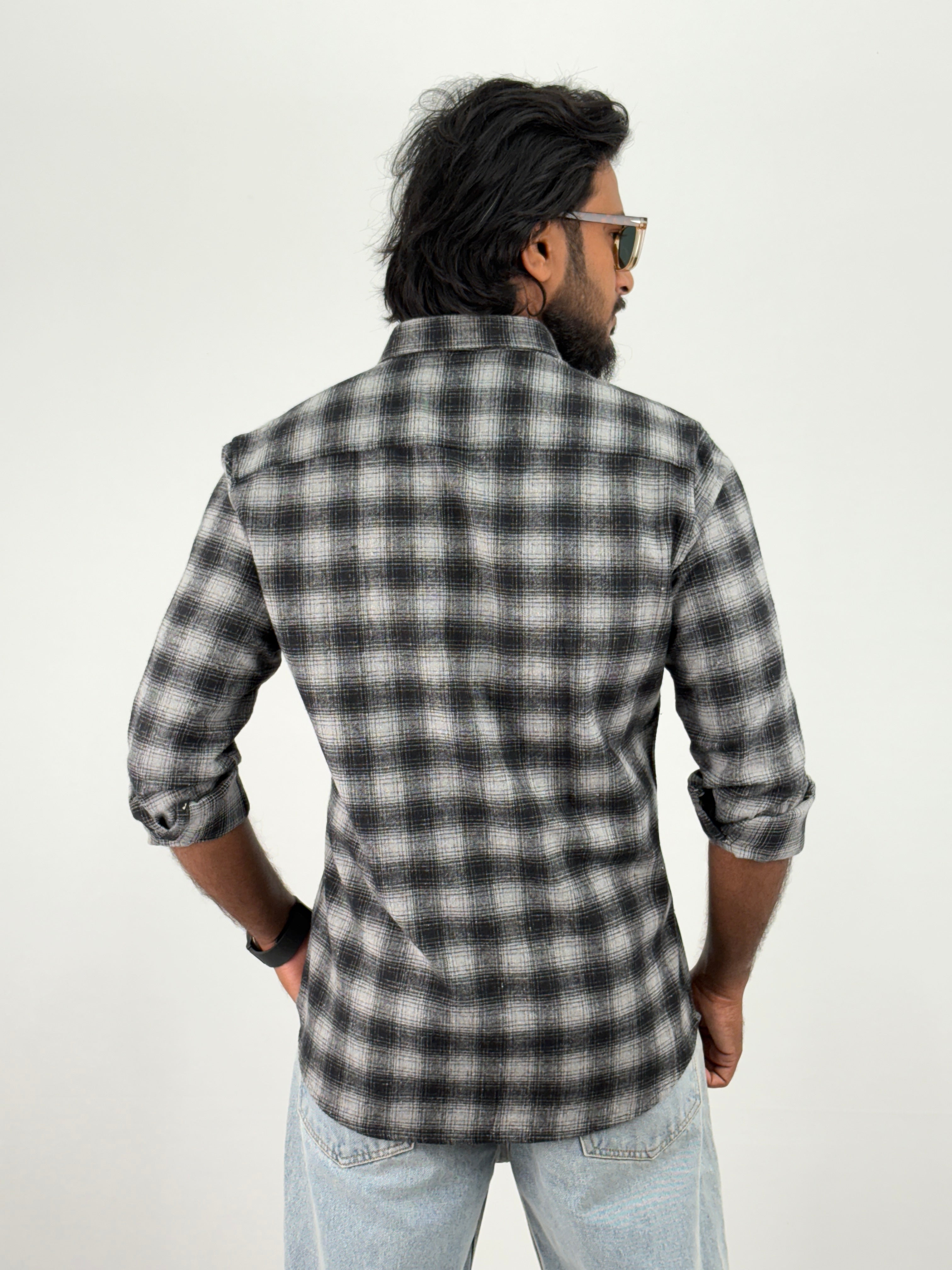 Black Flannel Shirt