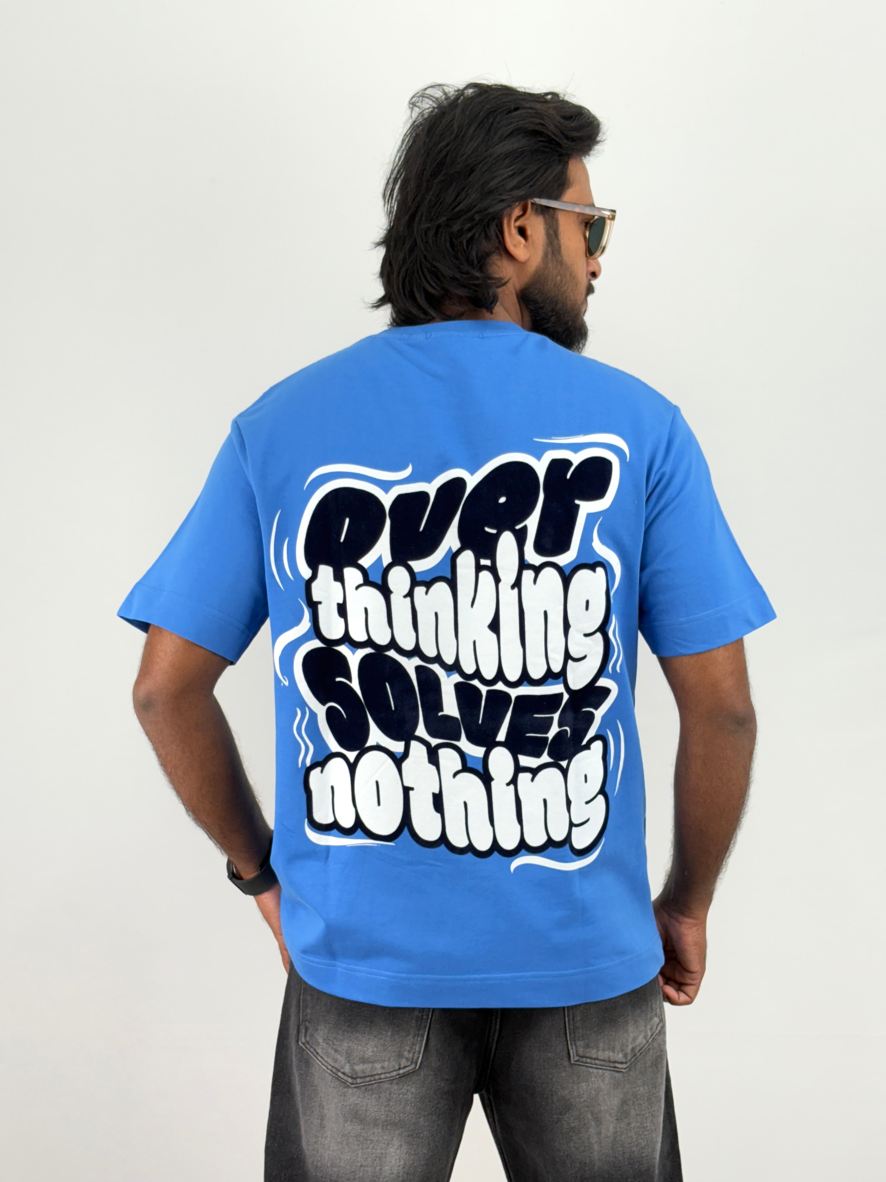 Blue Oversized T-Shirt