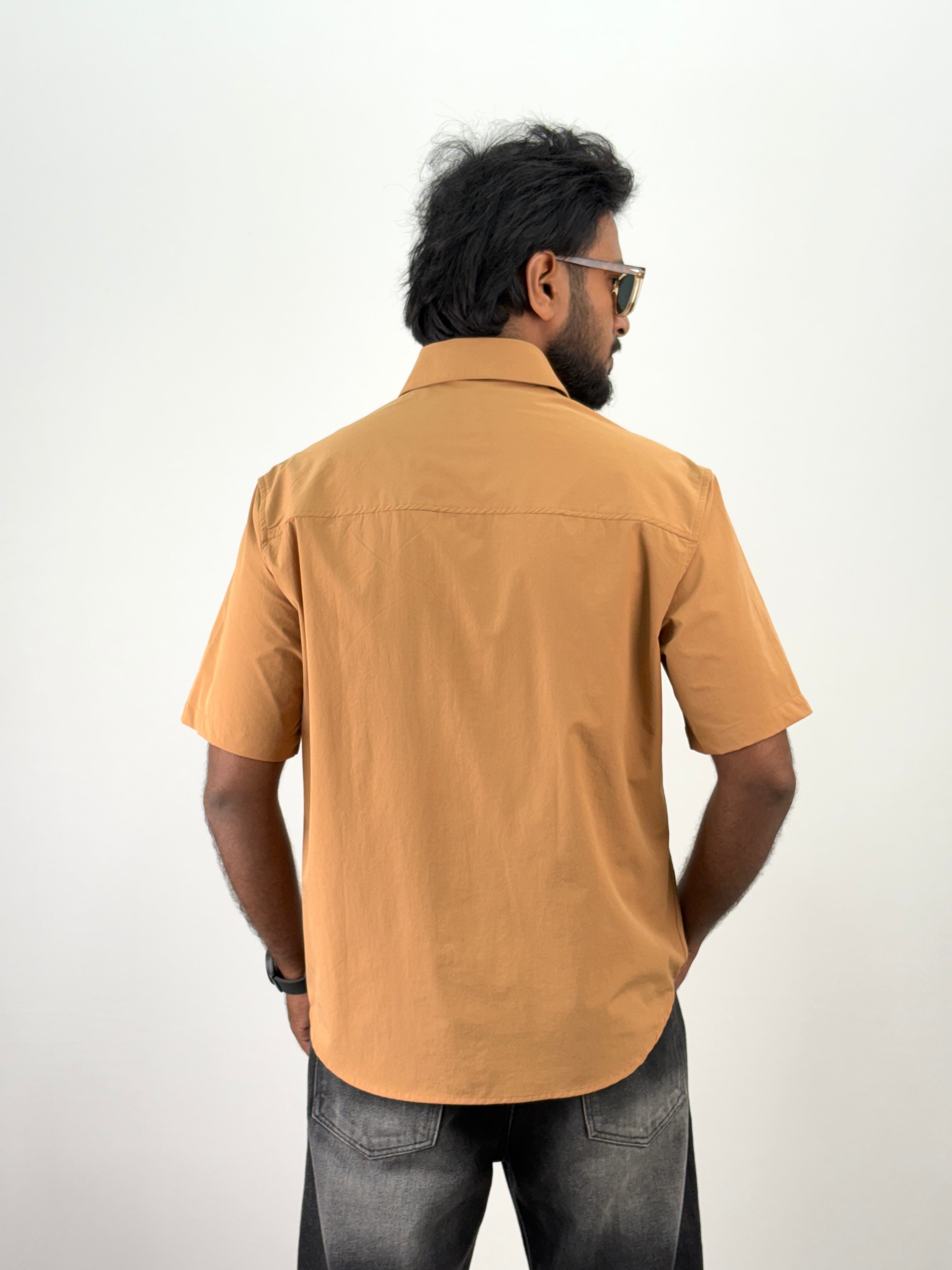 Rust IMP Half Sleeve Shirt