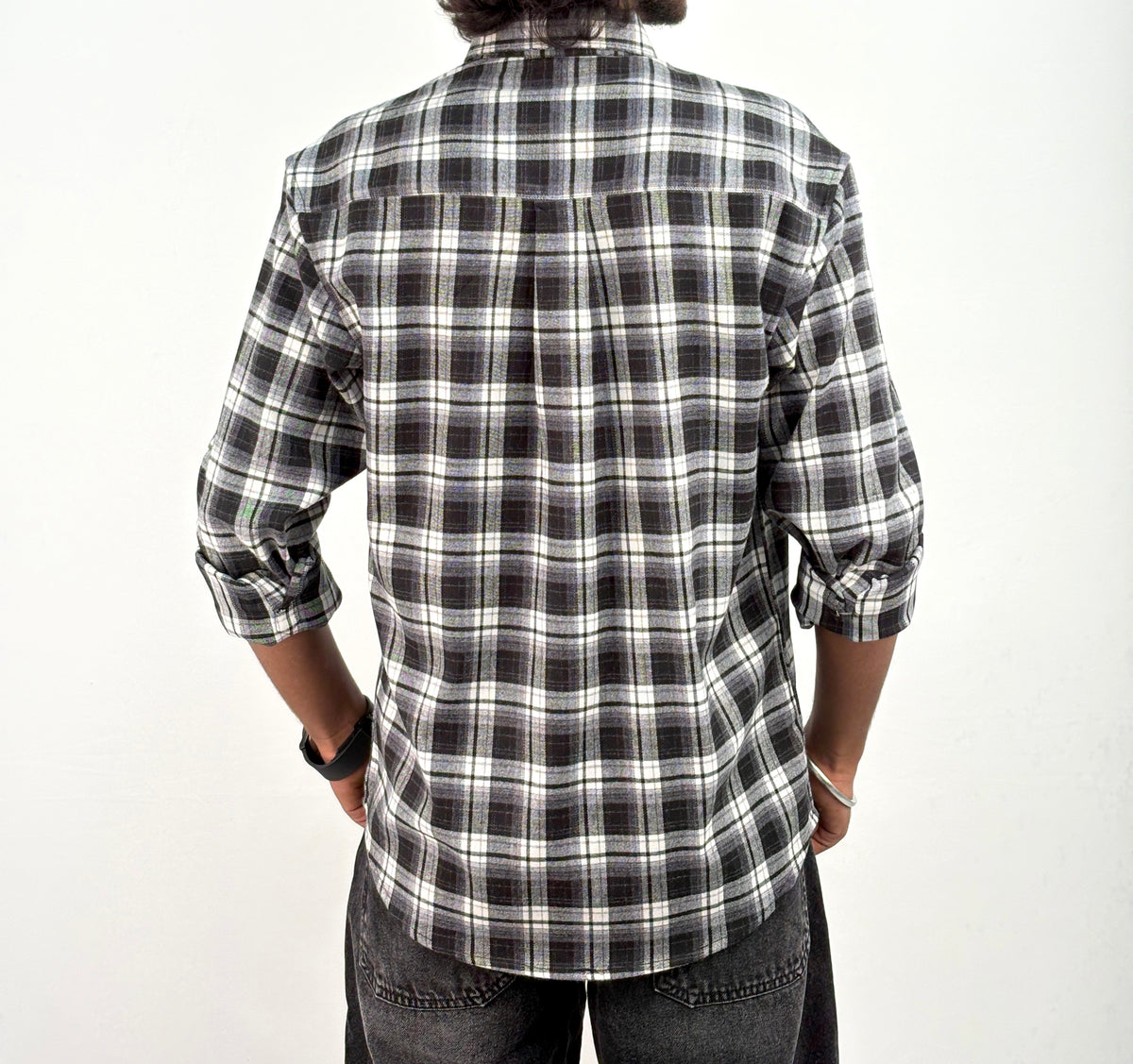 Black IMP Flannel Shirt 7