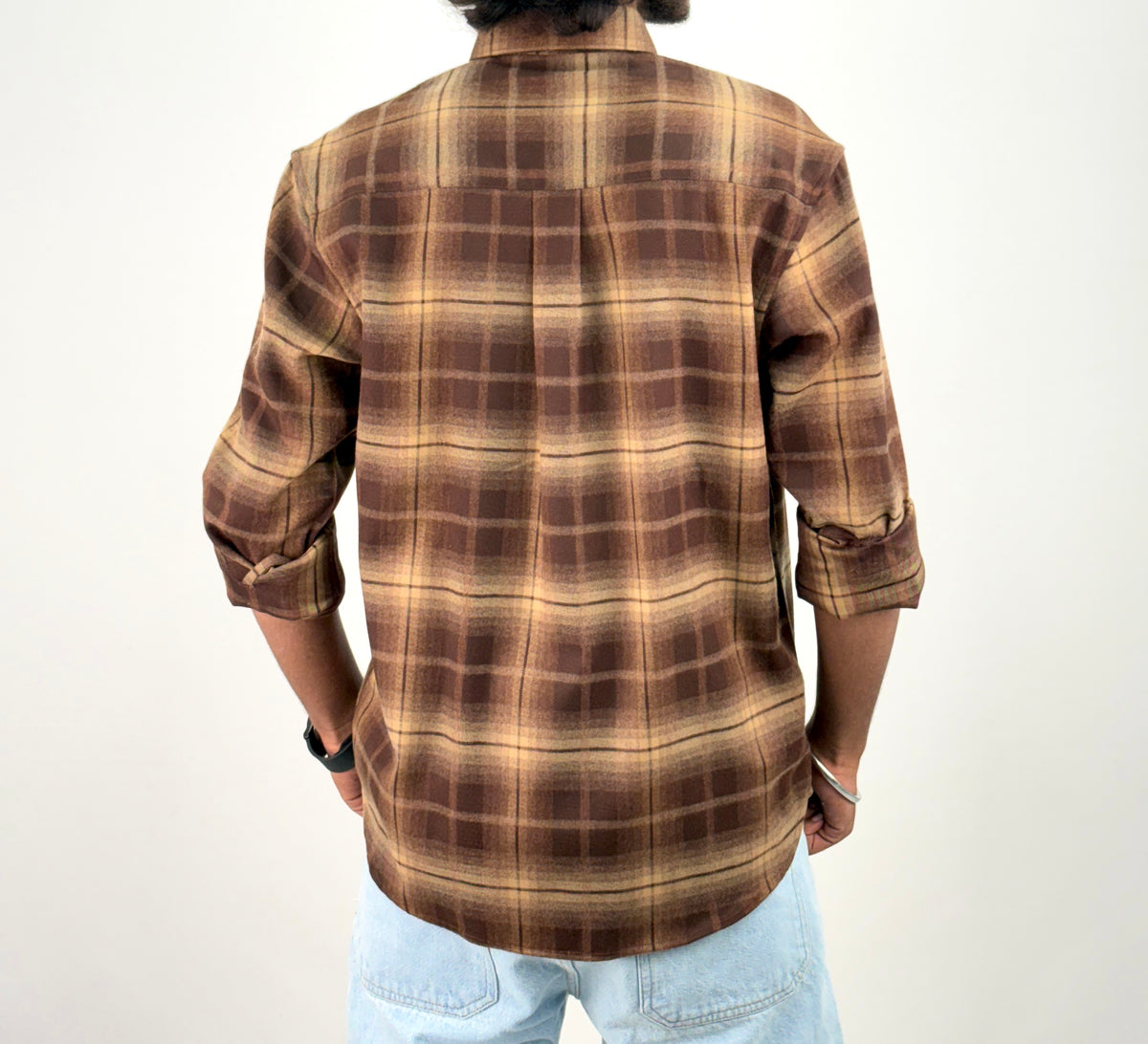 Brown IMP Flannel Shirt 7