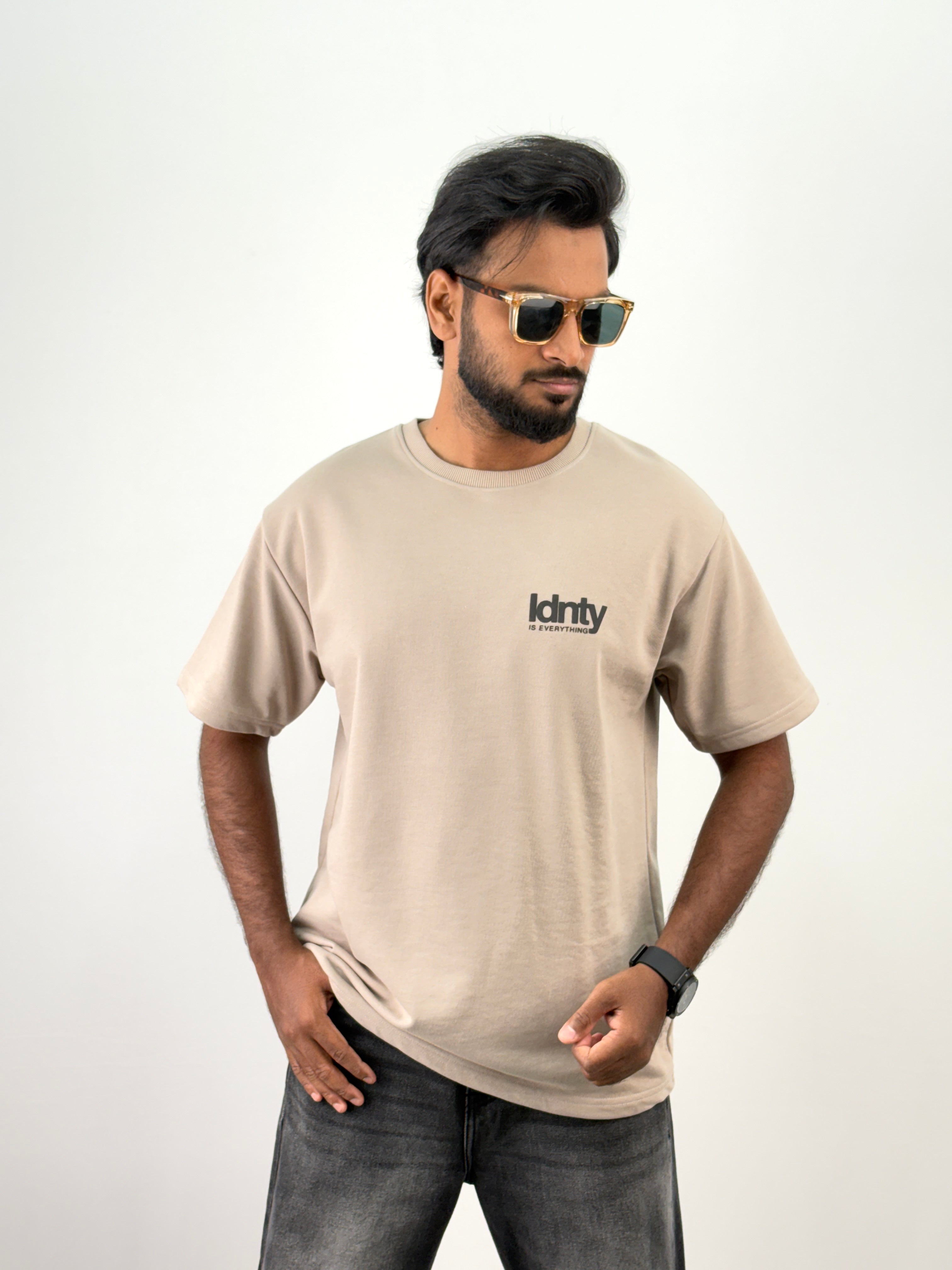 Beige Oversized T-Shirt