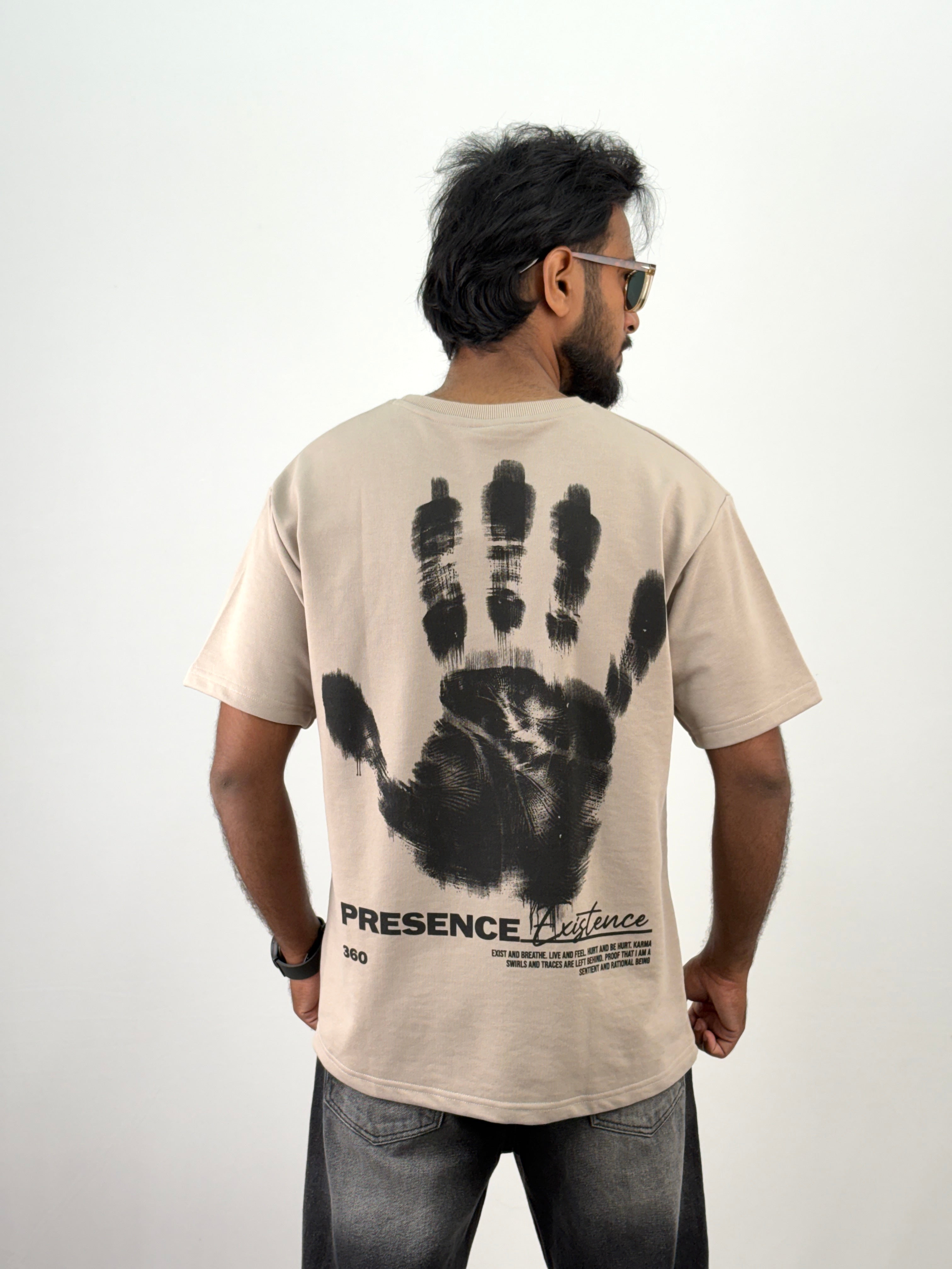 Beige Oversized T-Shirt
