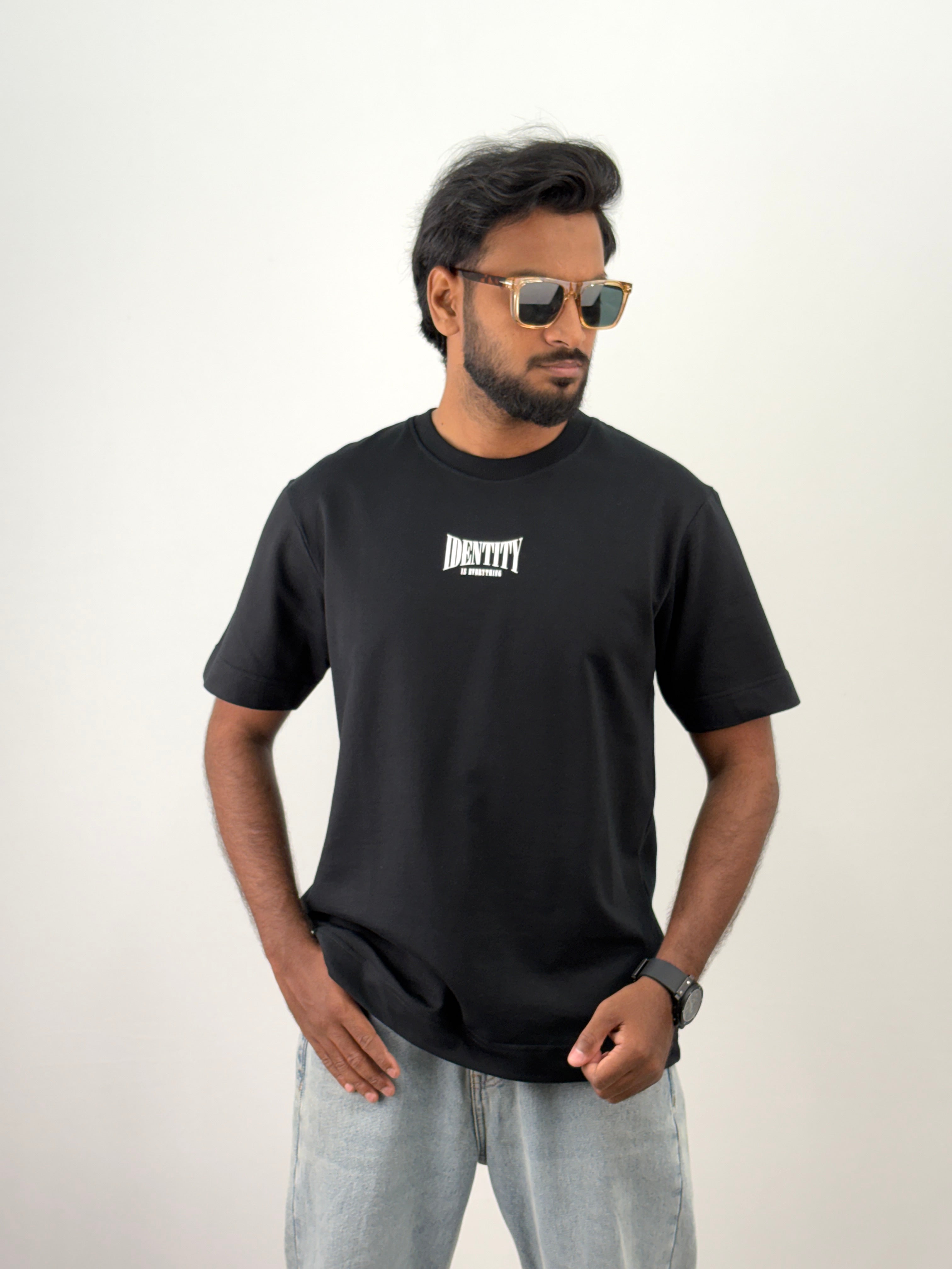Black Oversized T-Shirt