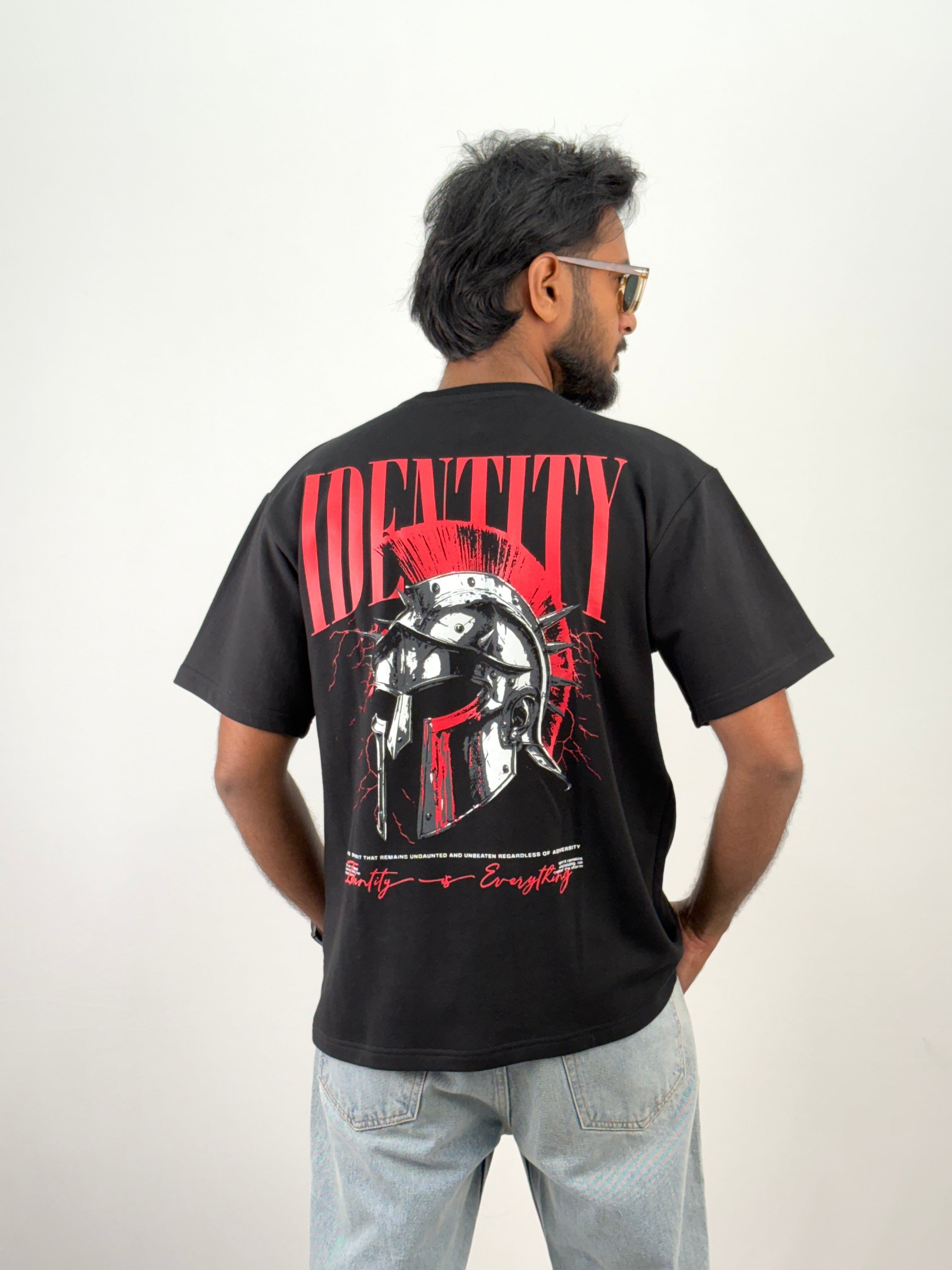 Black Warrior Oversized T-Shirt