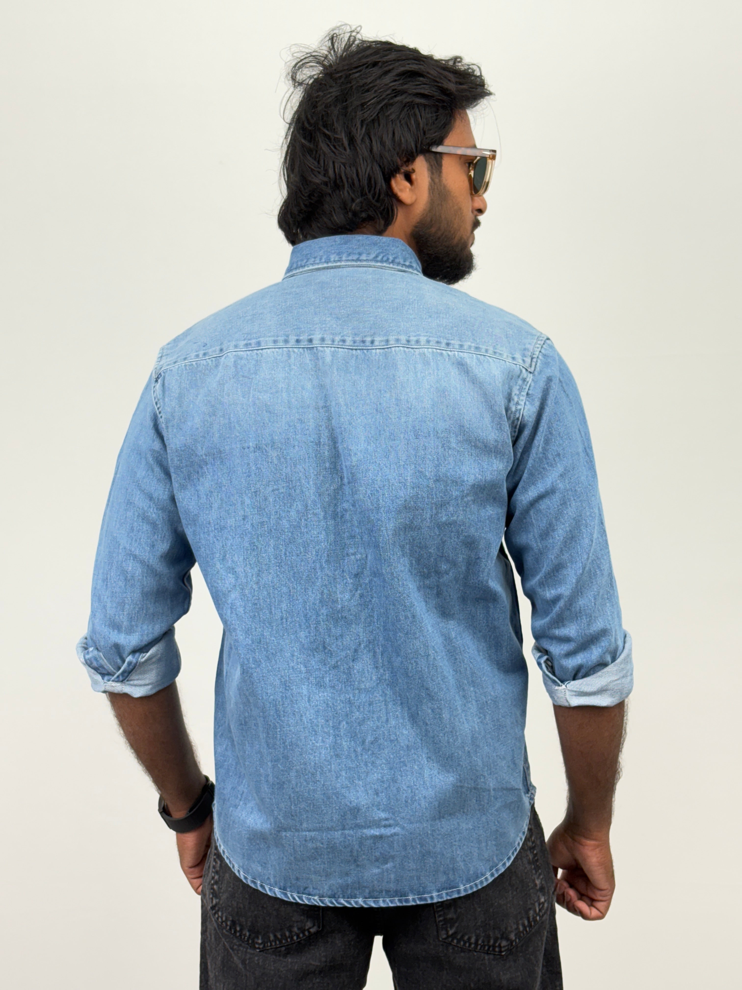 Blue Denim Shirt