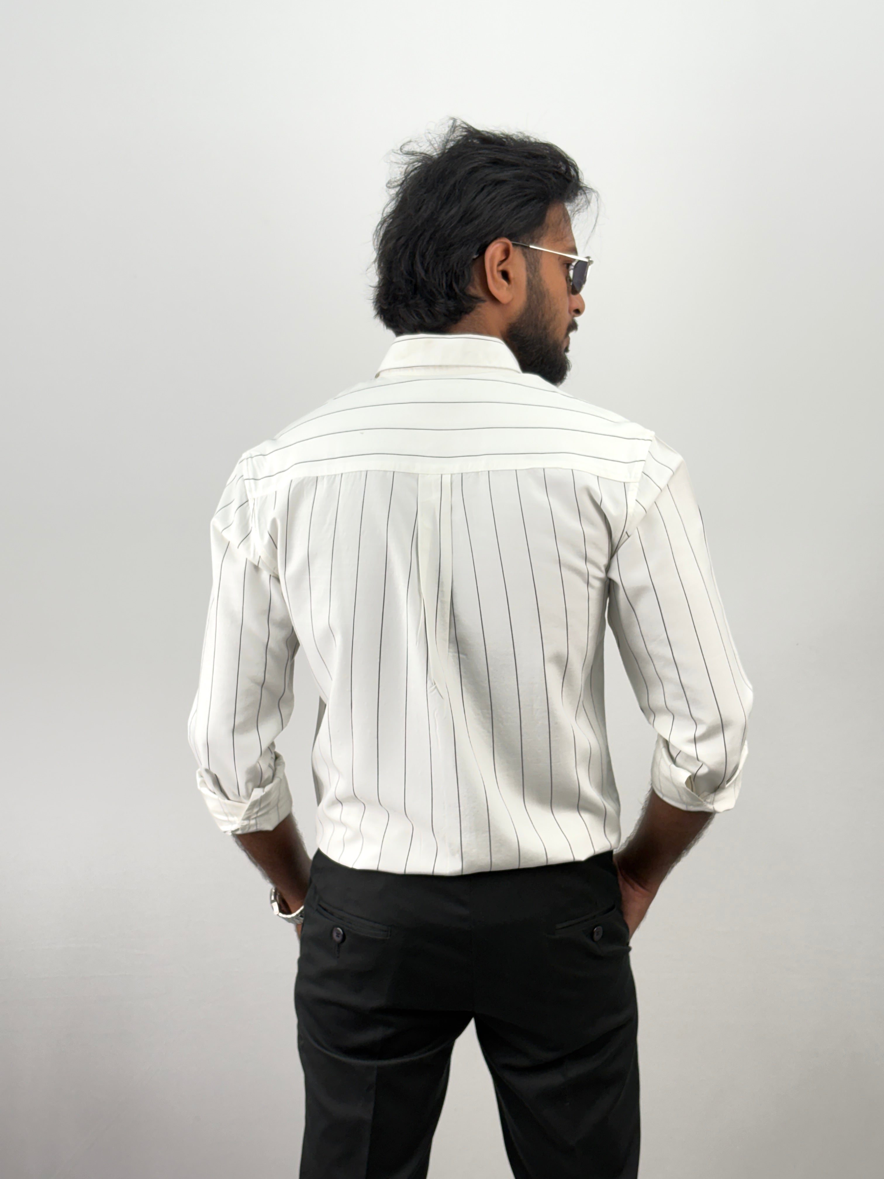 White Stripe Shirt