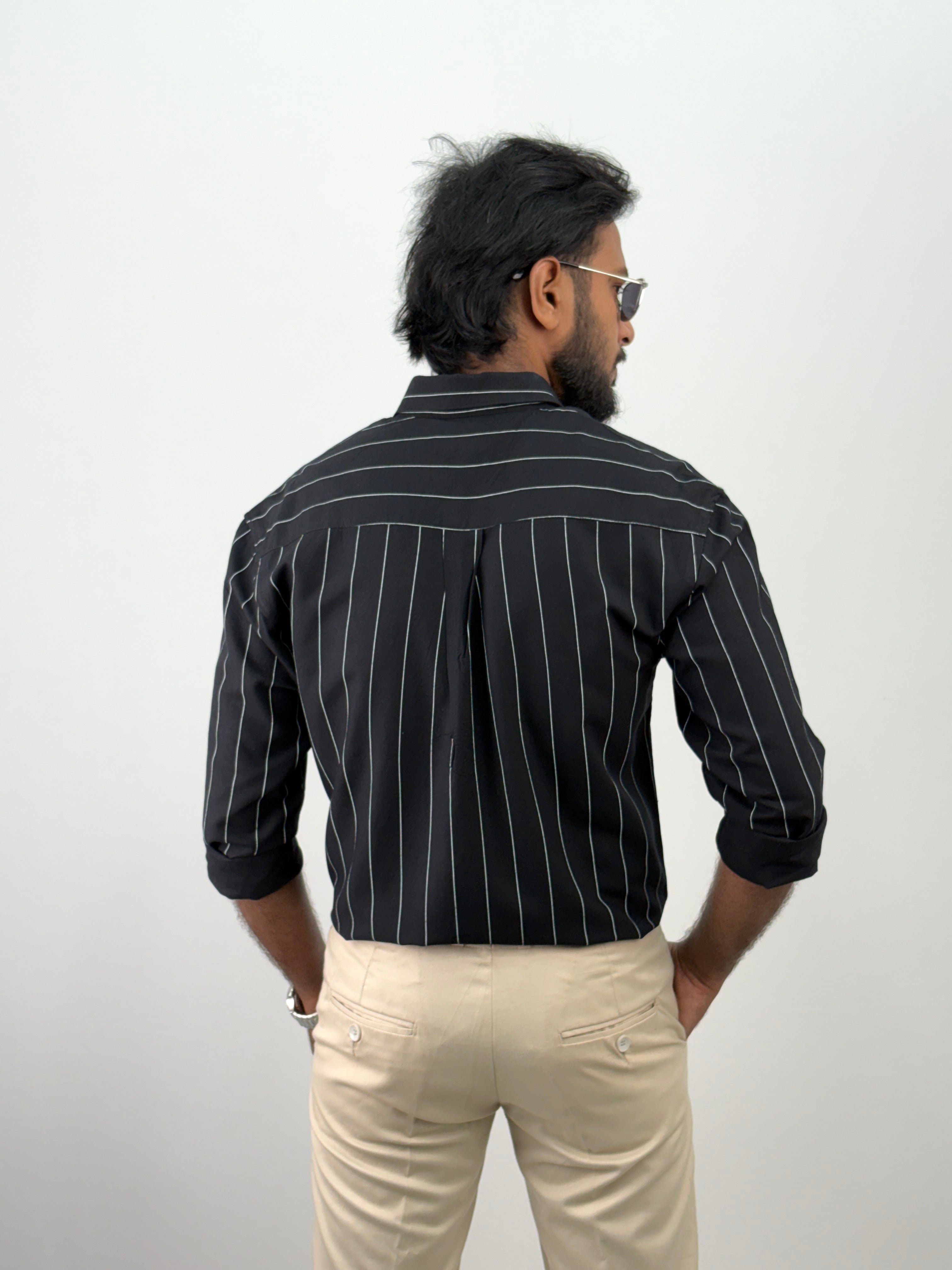 Black Stripe Shirt