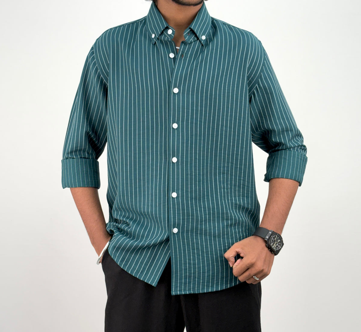 Aqua IMP Stripe Shirt 1