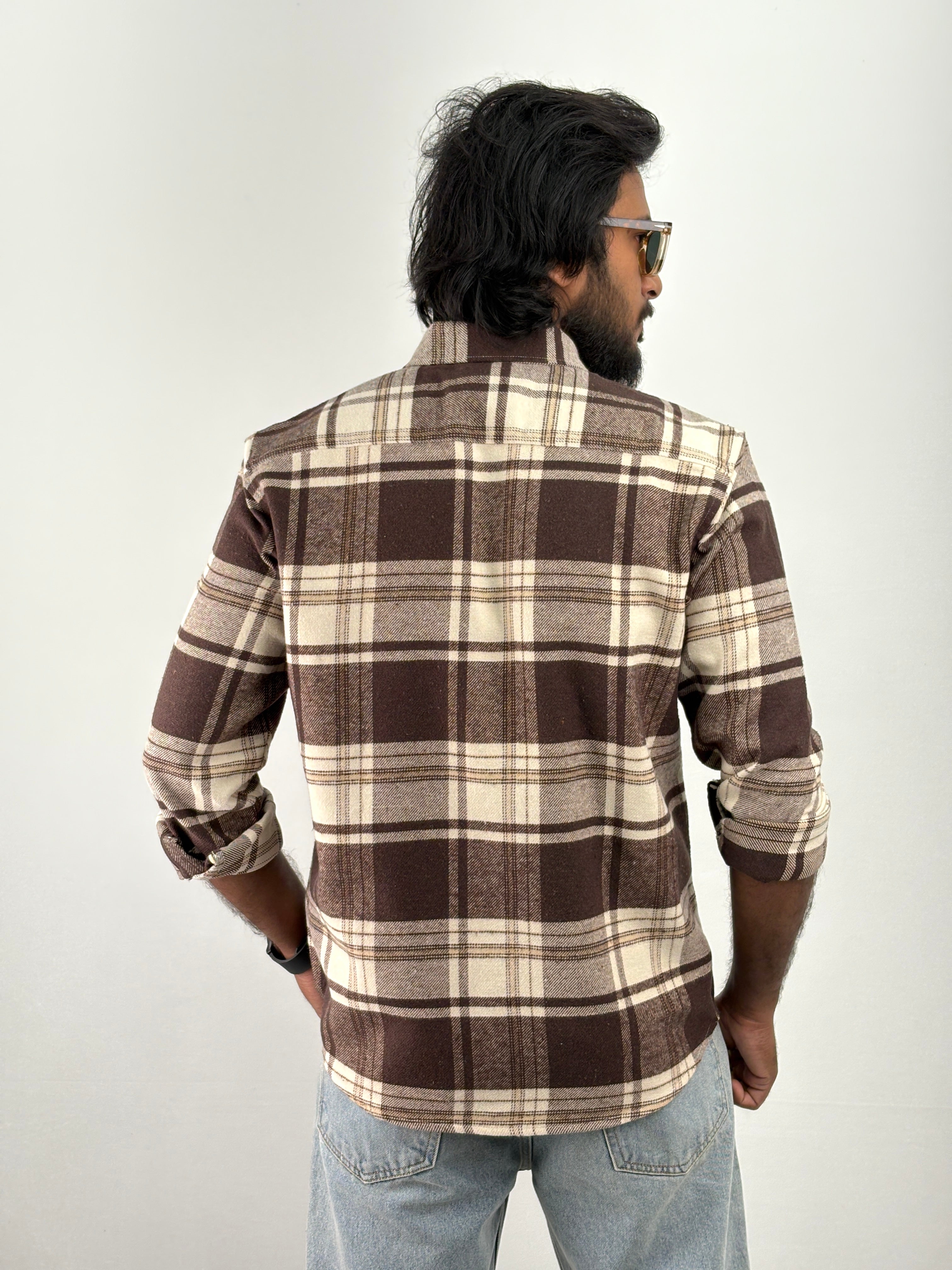 Brown Flannel Shirt