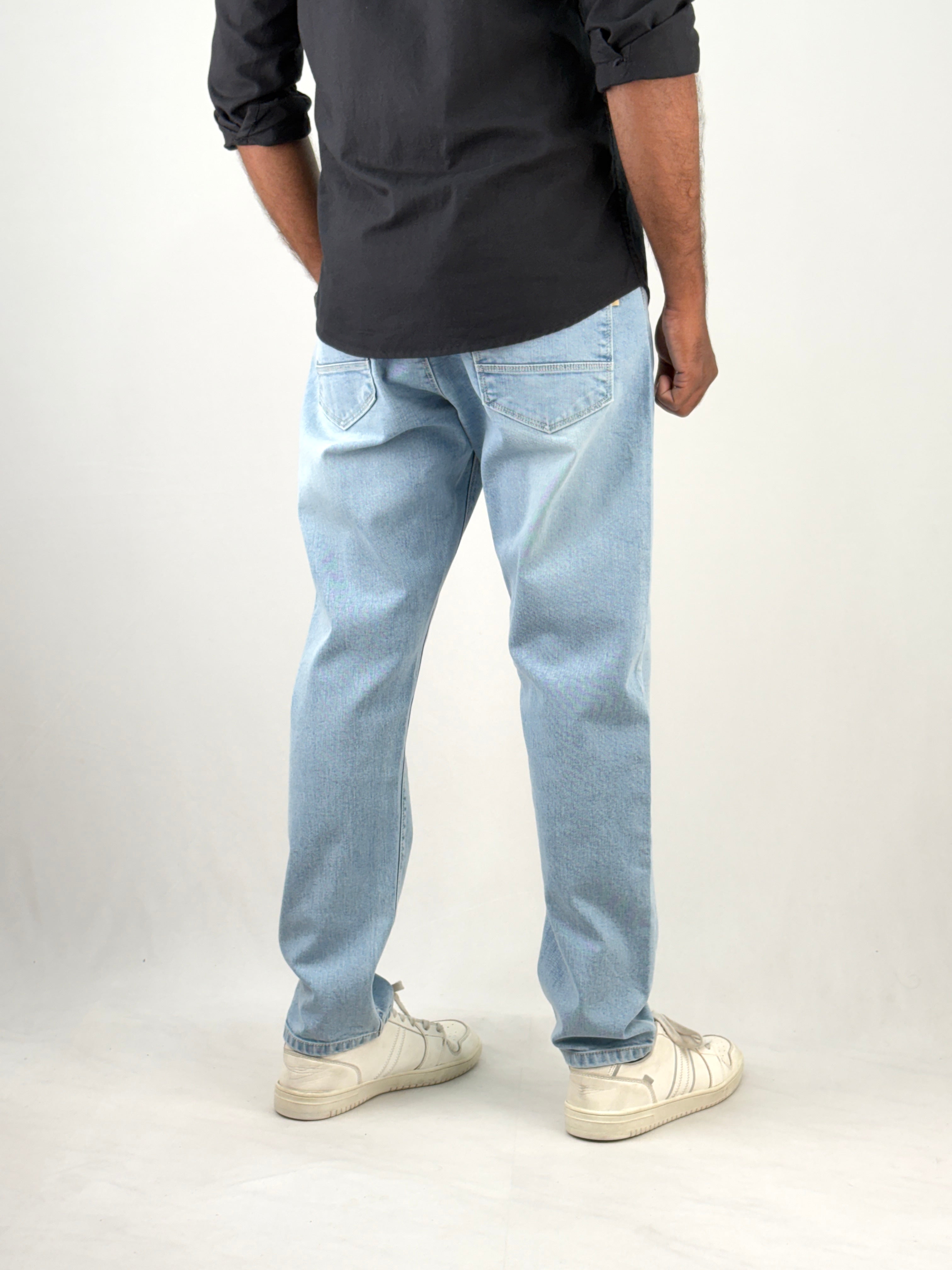 Ice Blue Ankle Fit Jean