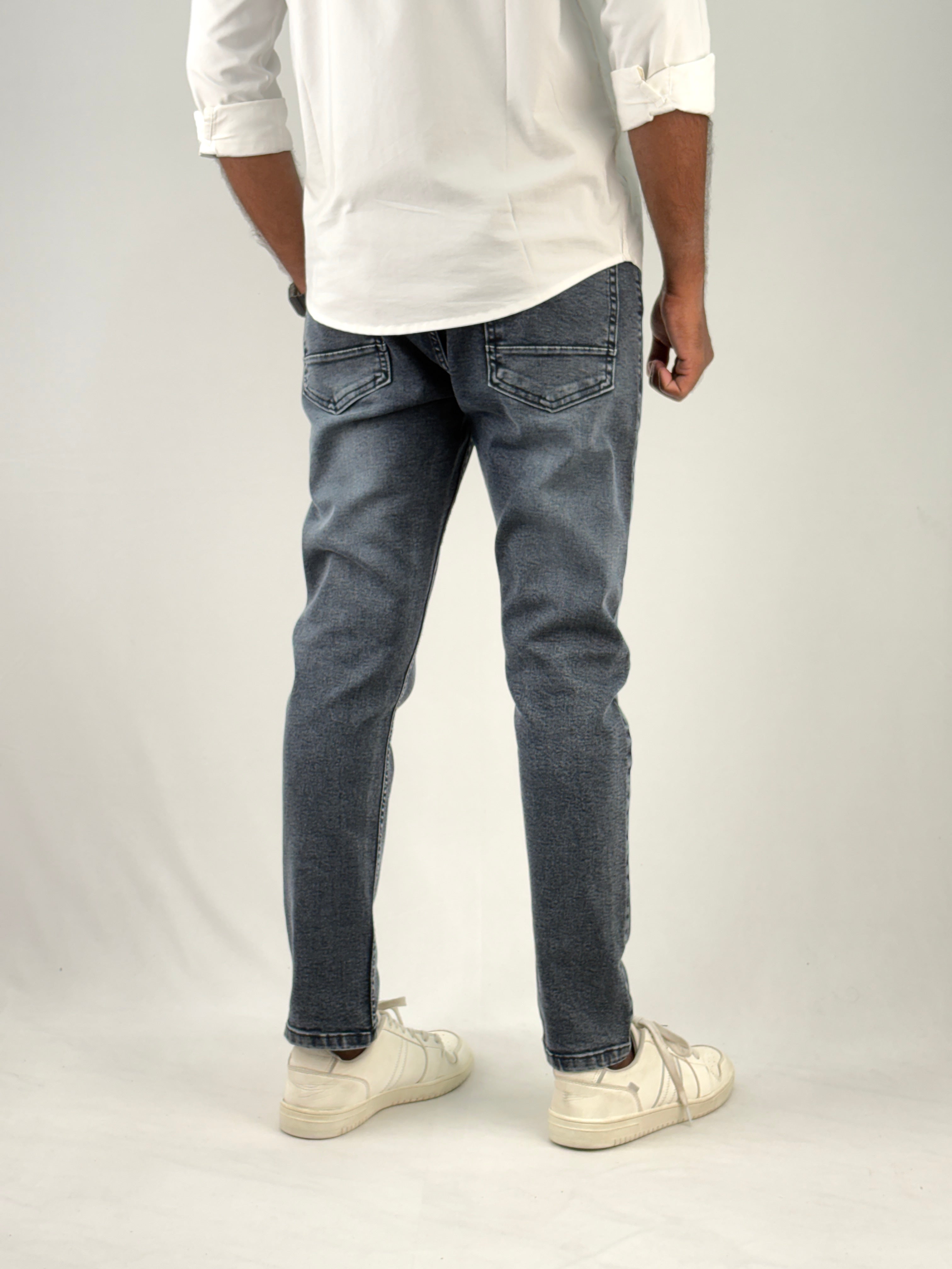 Grey Shade Ankle Fit Jean