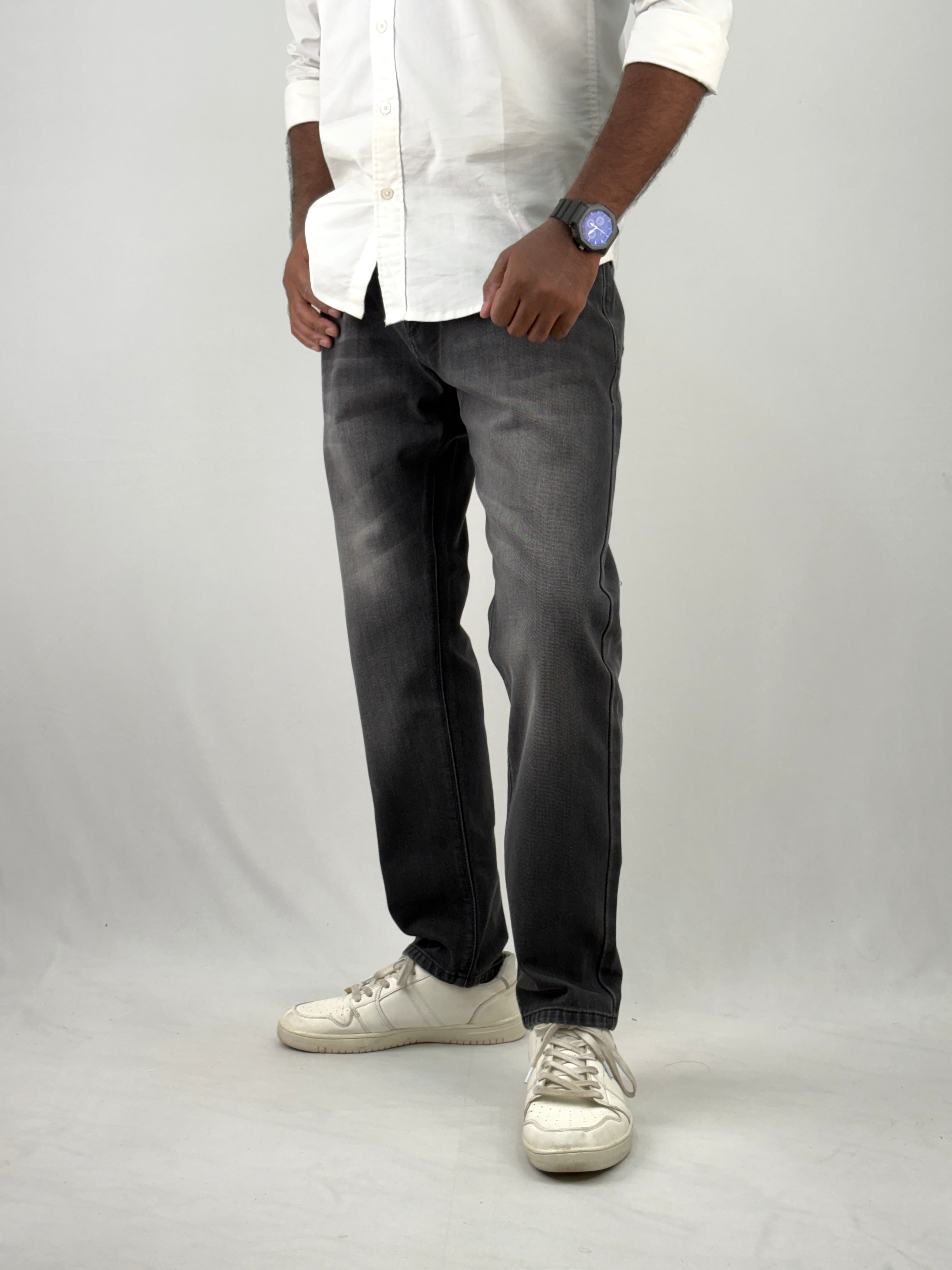 Dark Grey Ankle Fit Jean