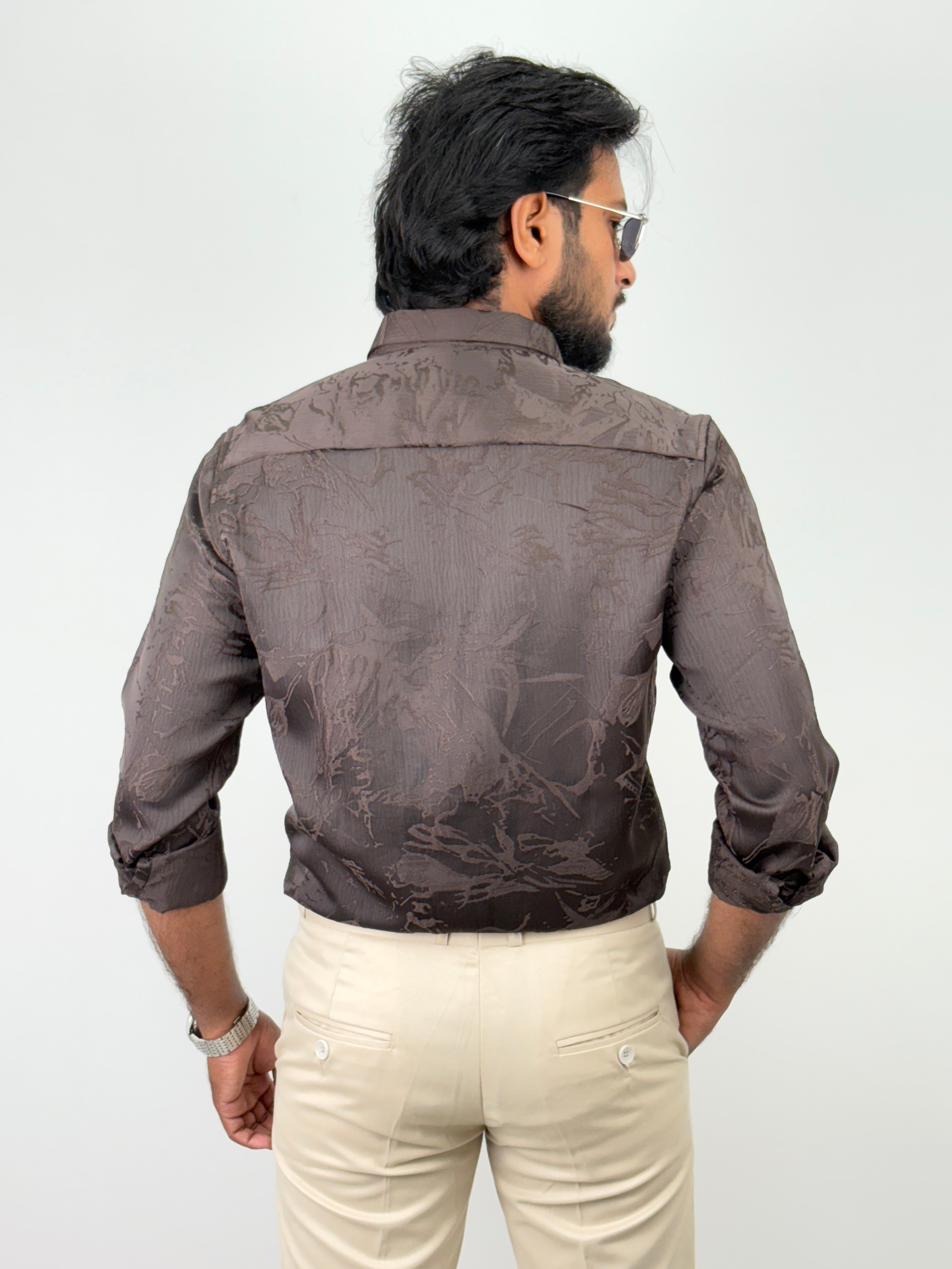 Brown Designer Shirt