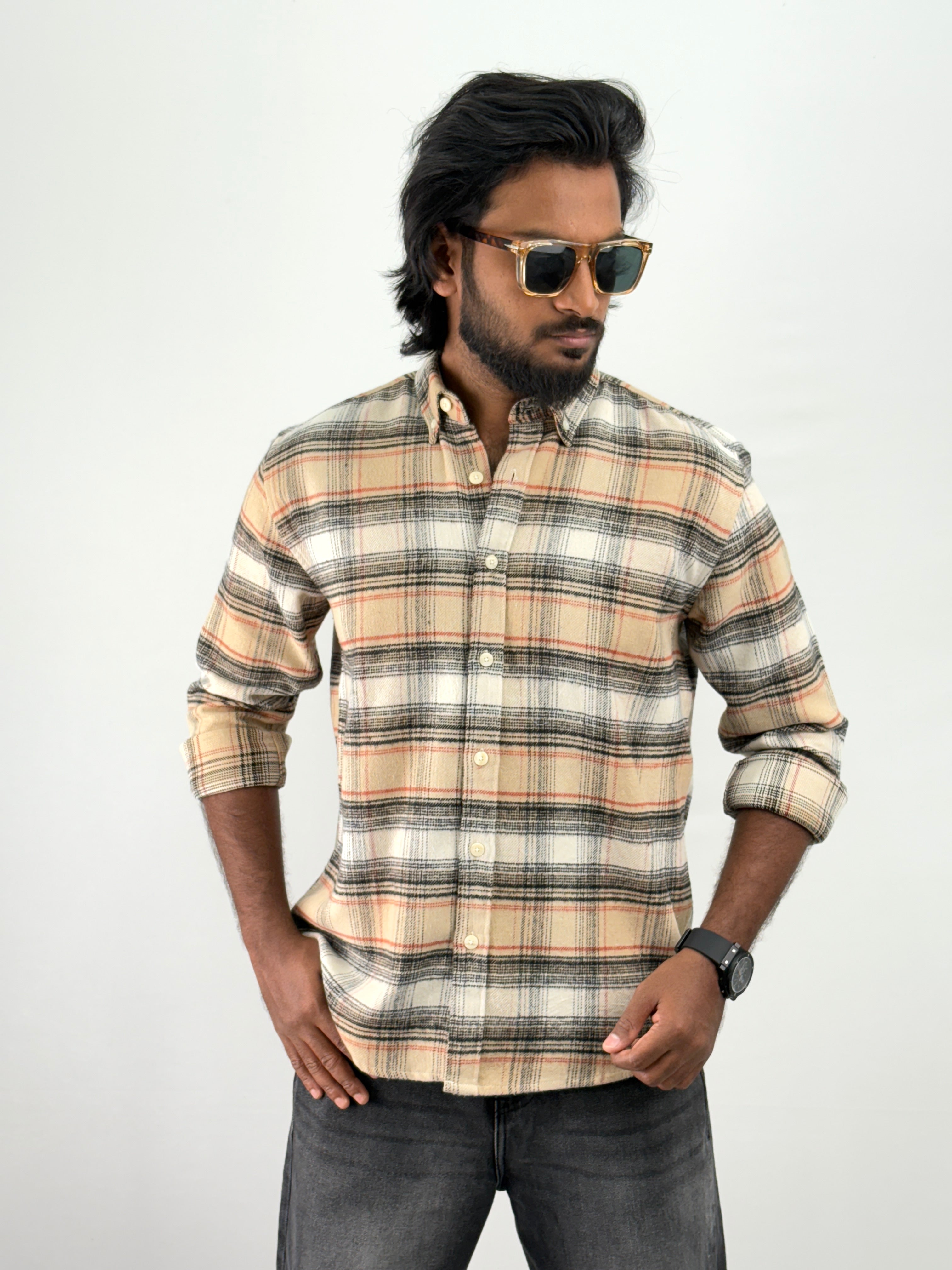 Sandal Flannel Shirt