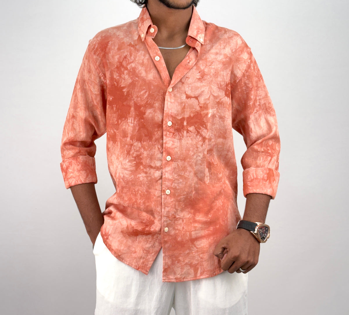 Fawn IMP Acid Wash Shirt