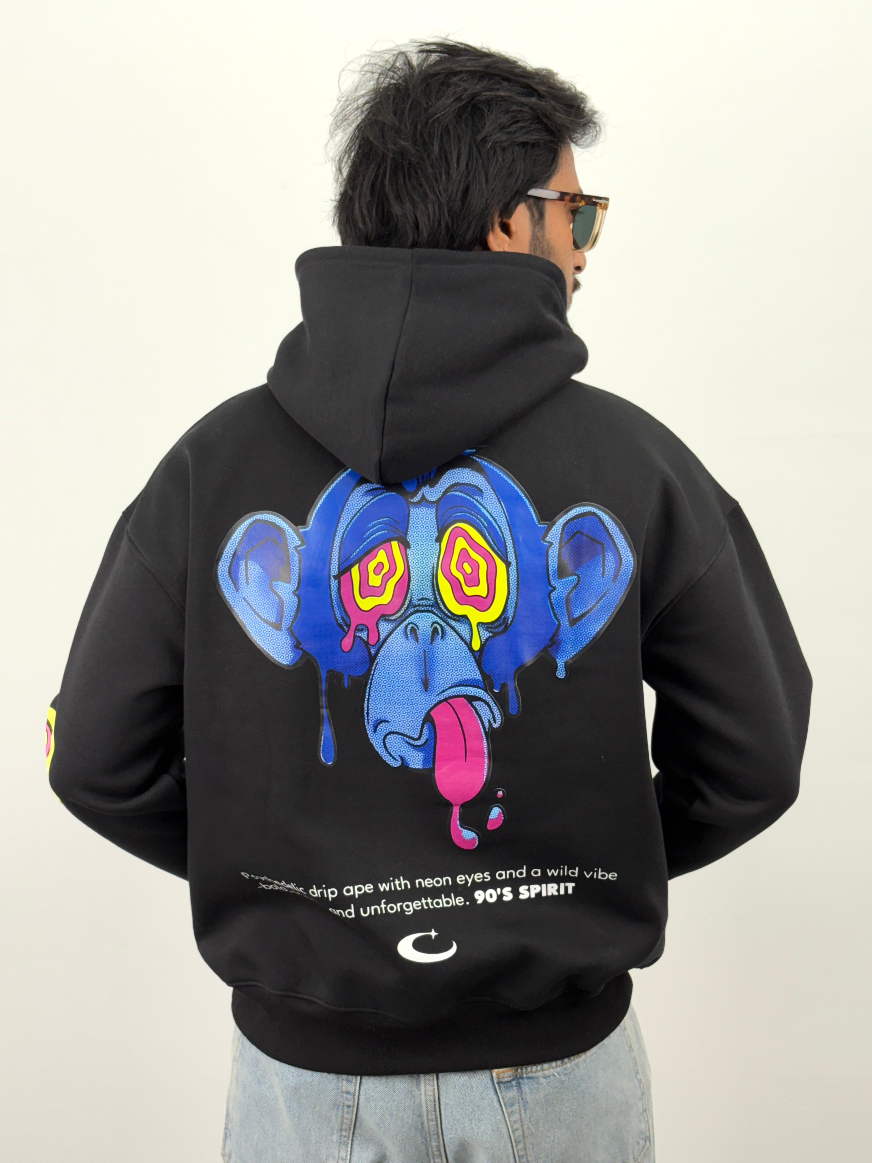 Black Oversized Hoodie