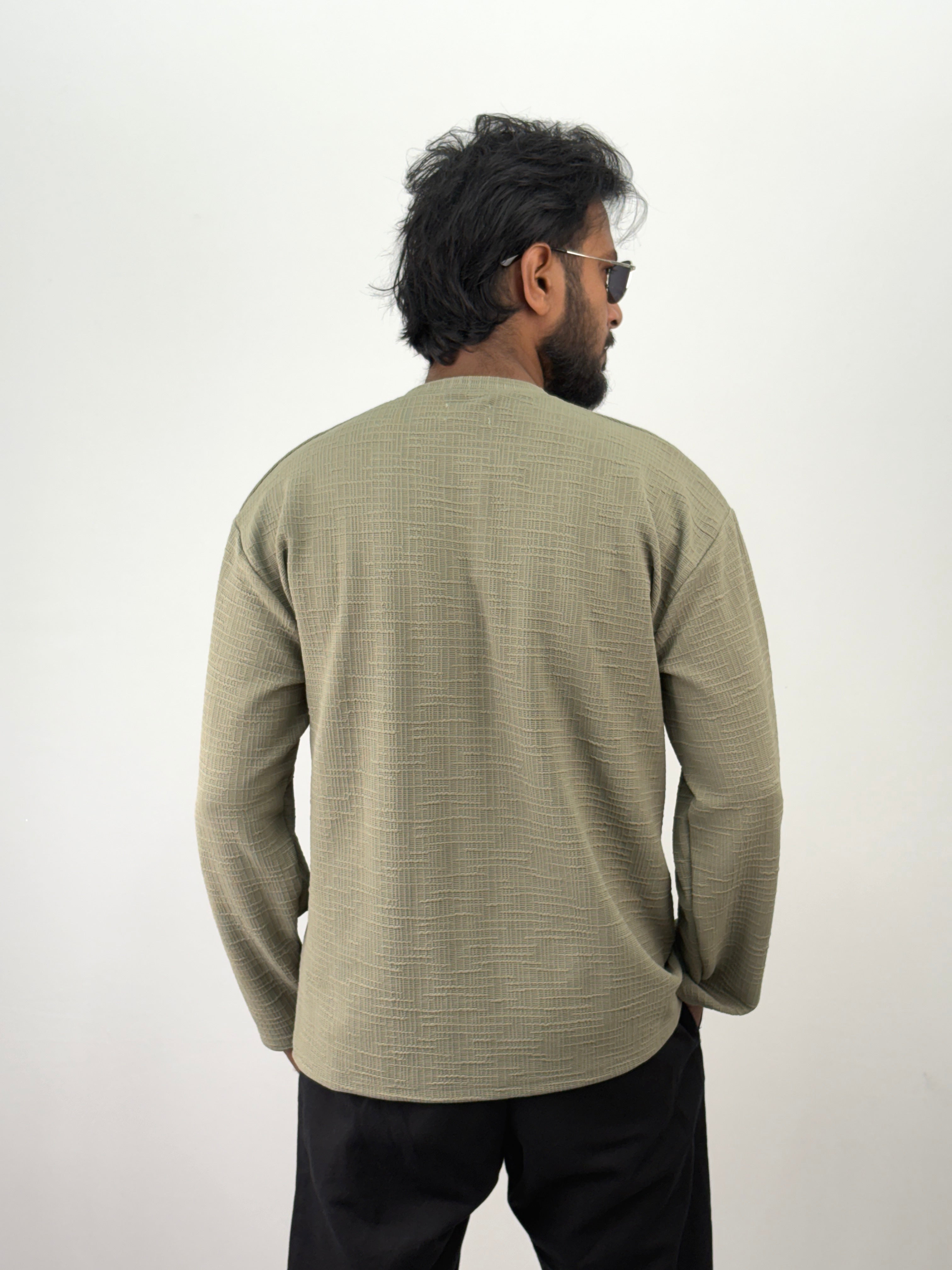 Green Henley T-Shirt