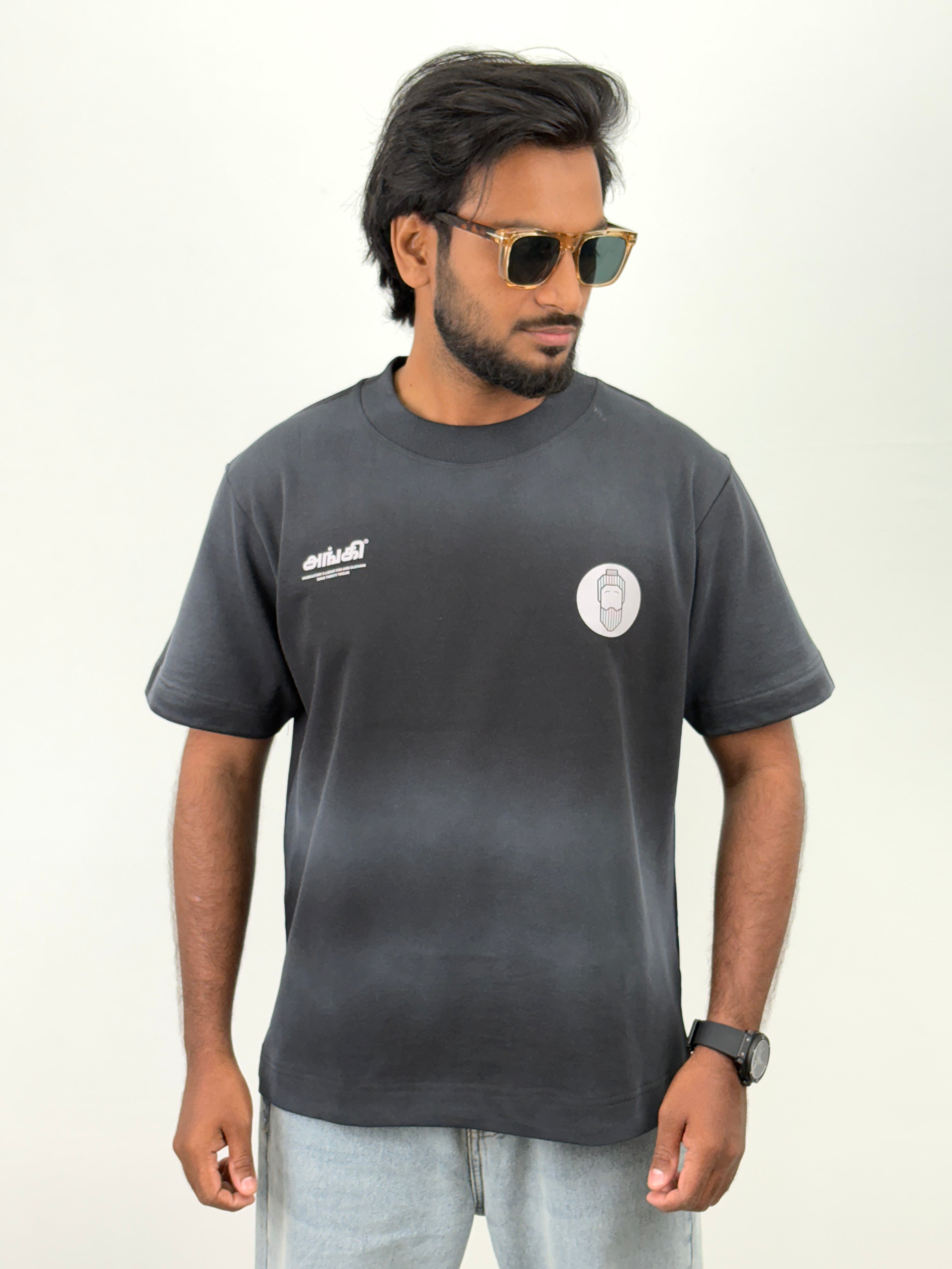 Black Shade Oversized T-Shirt