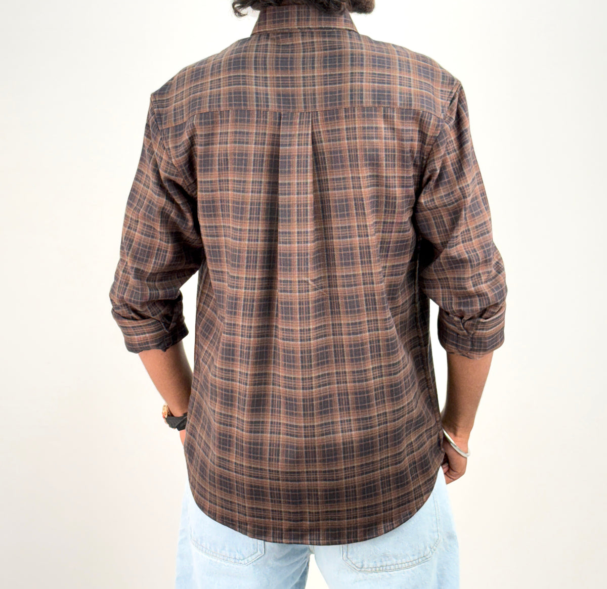 Navy IMP Flannel Shirt 9