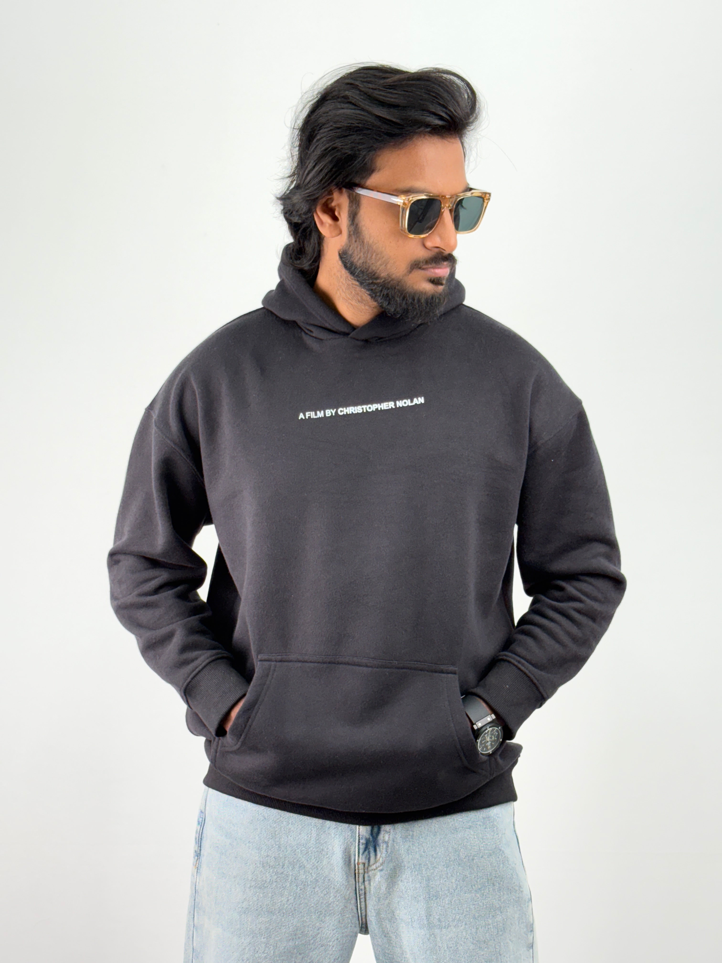 Black Oversized Hoodie