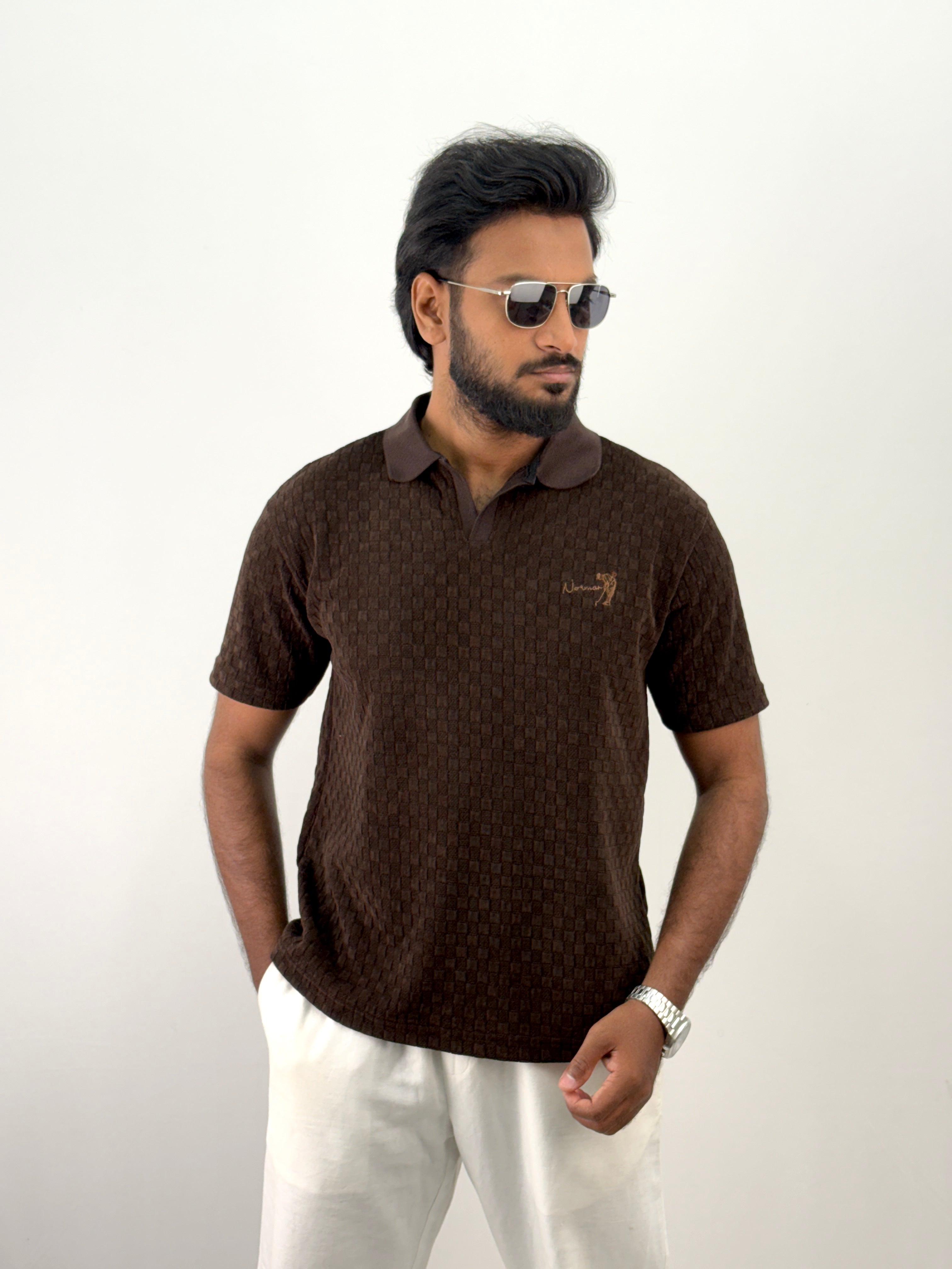 Browm IMP Polo Shirt