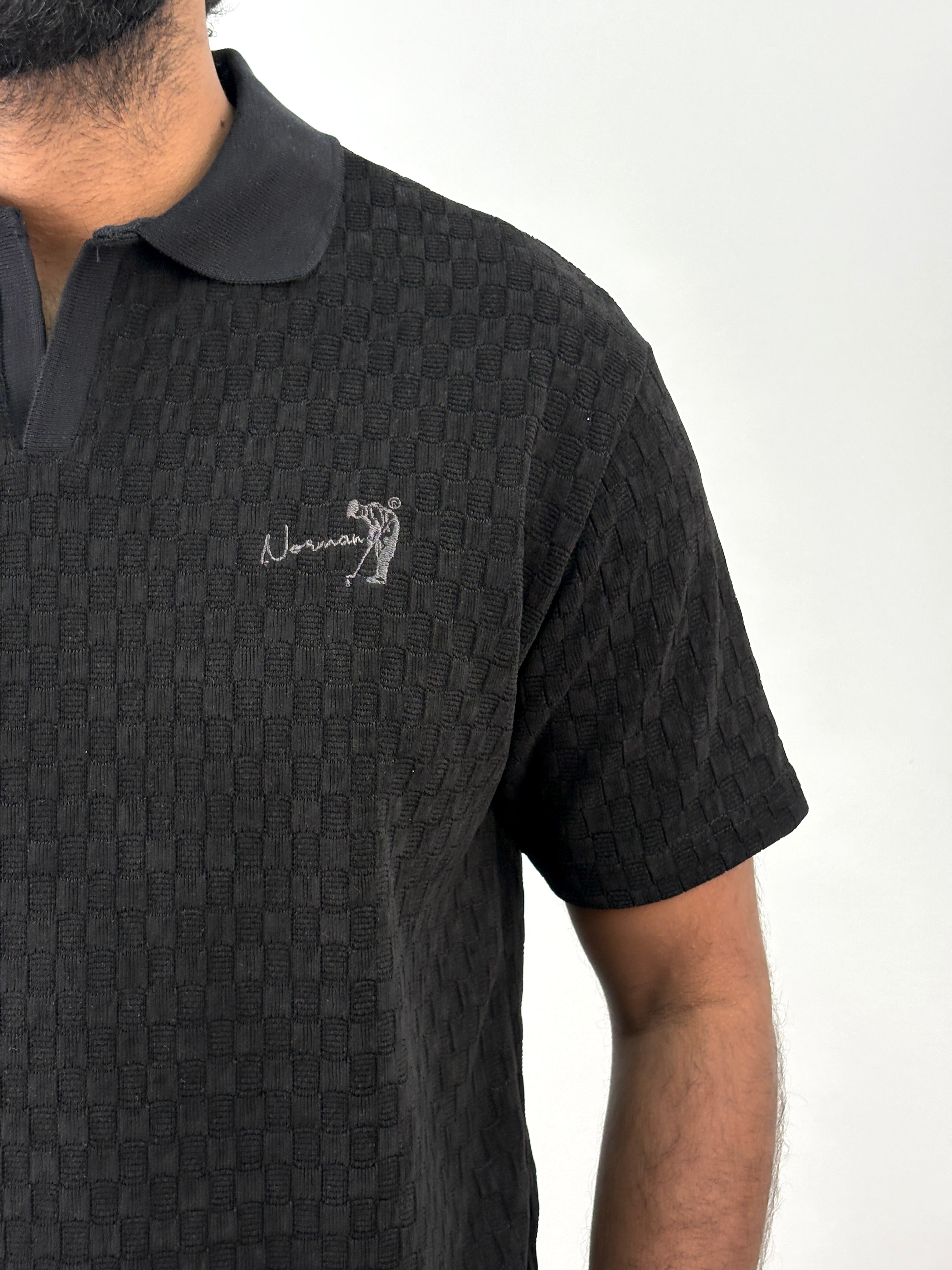 Black IMP Polo Shirt