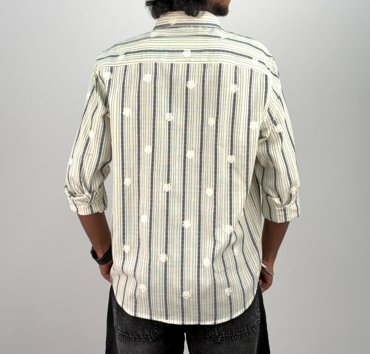 Off White IMP Embroidery Checks Shirt
