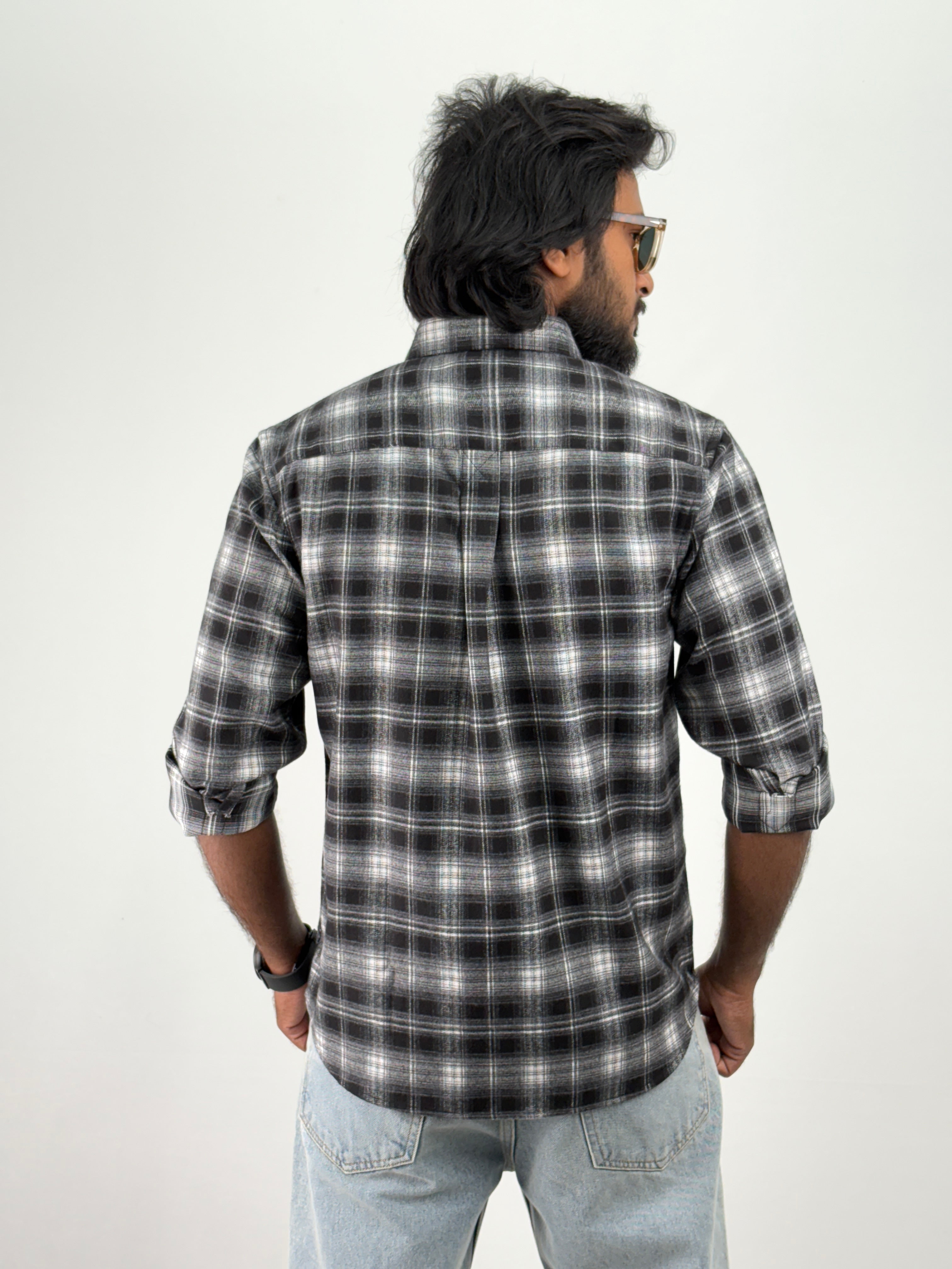 Black Flannel Shirt