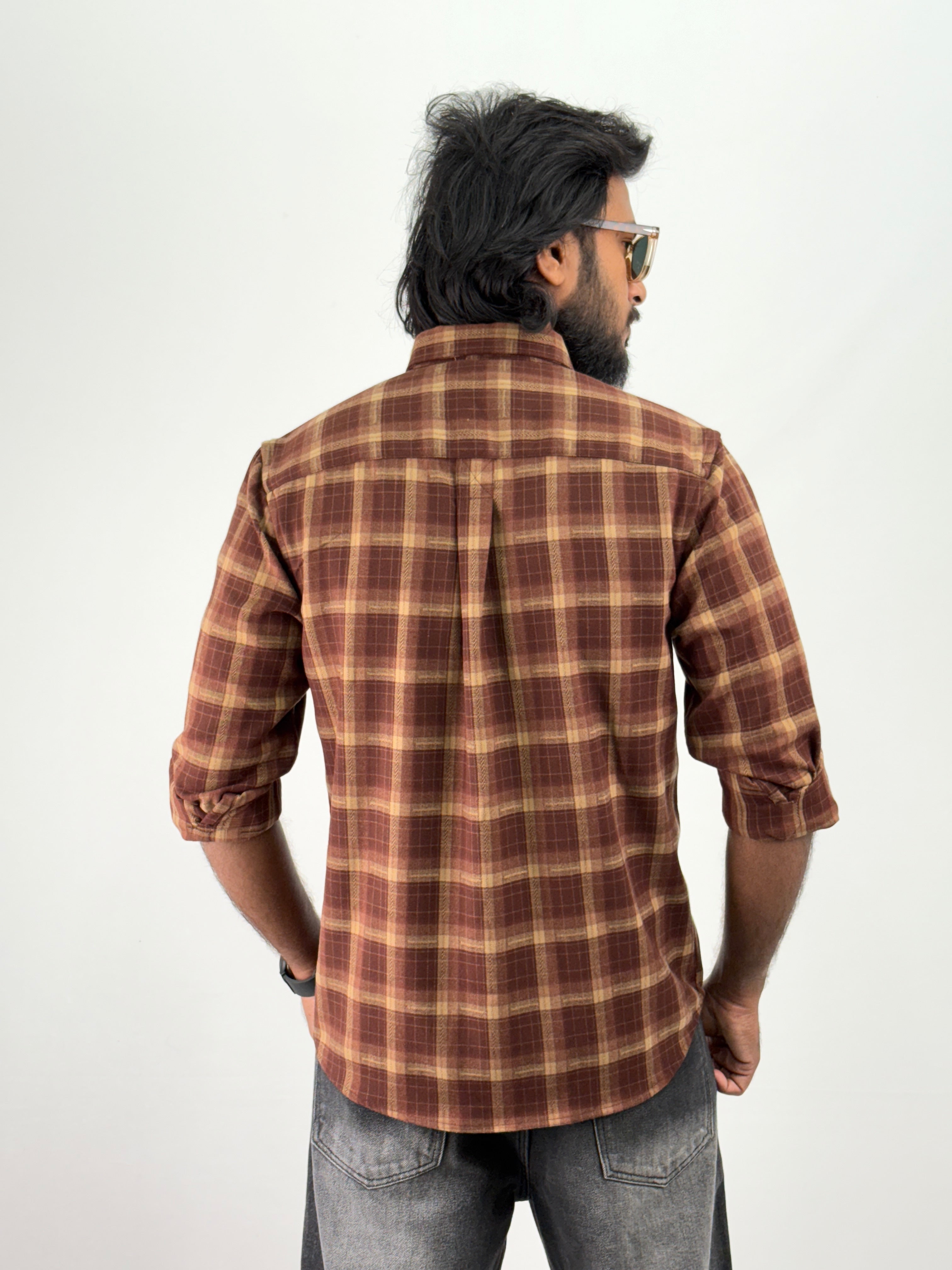 Chocolate Flannel Shirt
