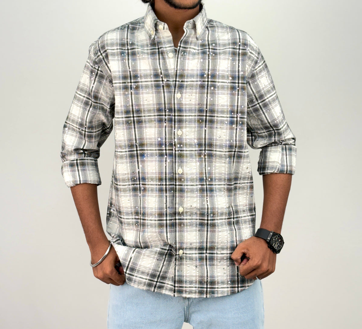 White Star Checks Shirt 1