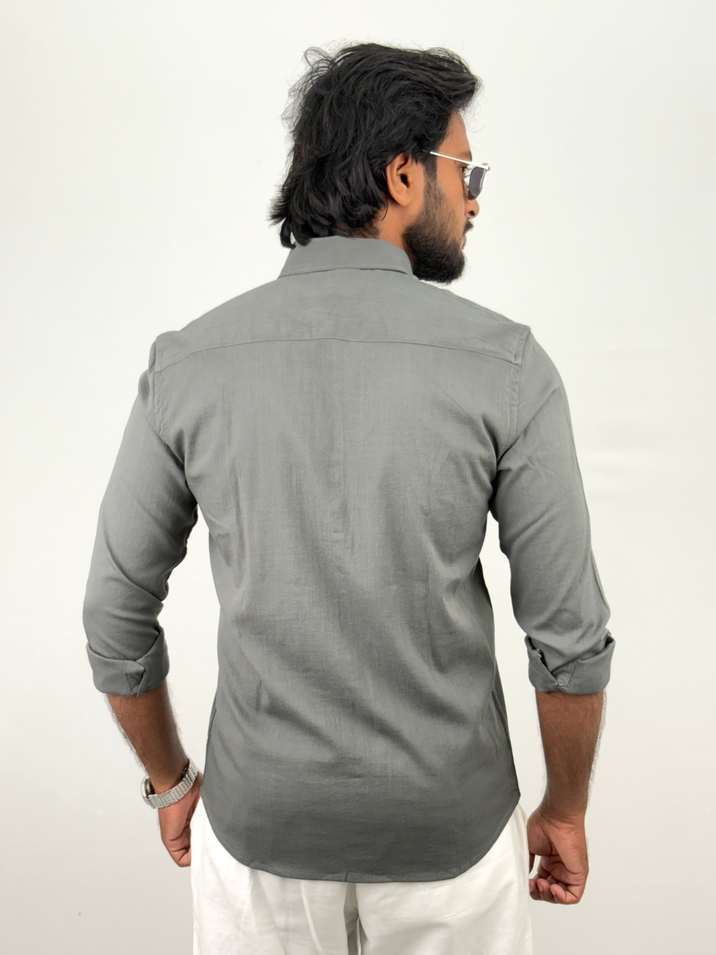 Green IMP Plain Shirts