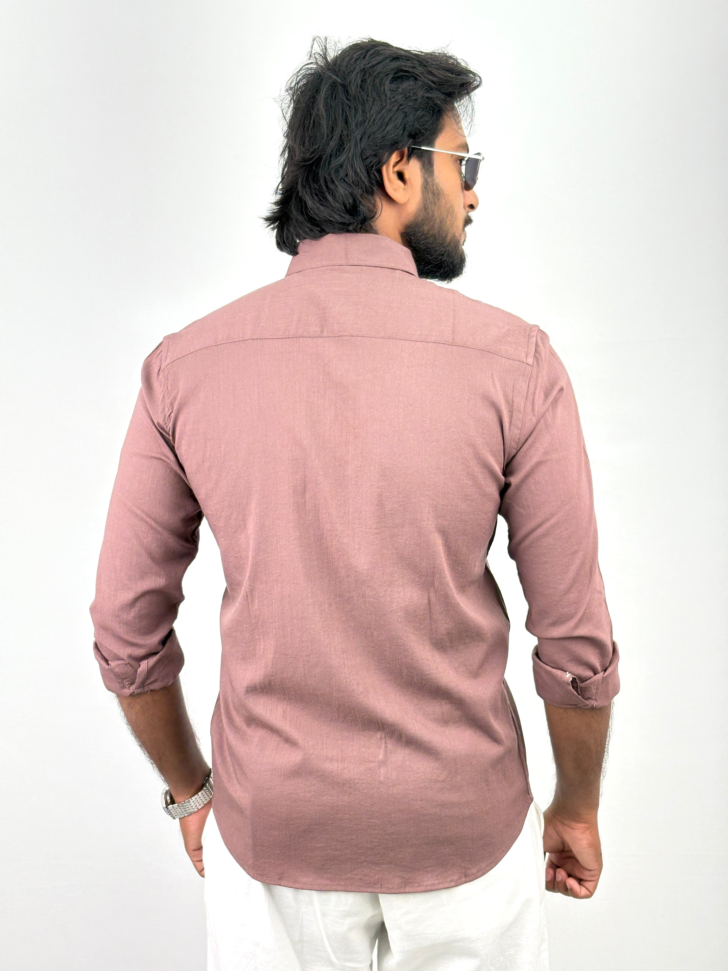 Burgundy IMP Plain Shirts