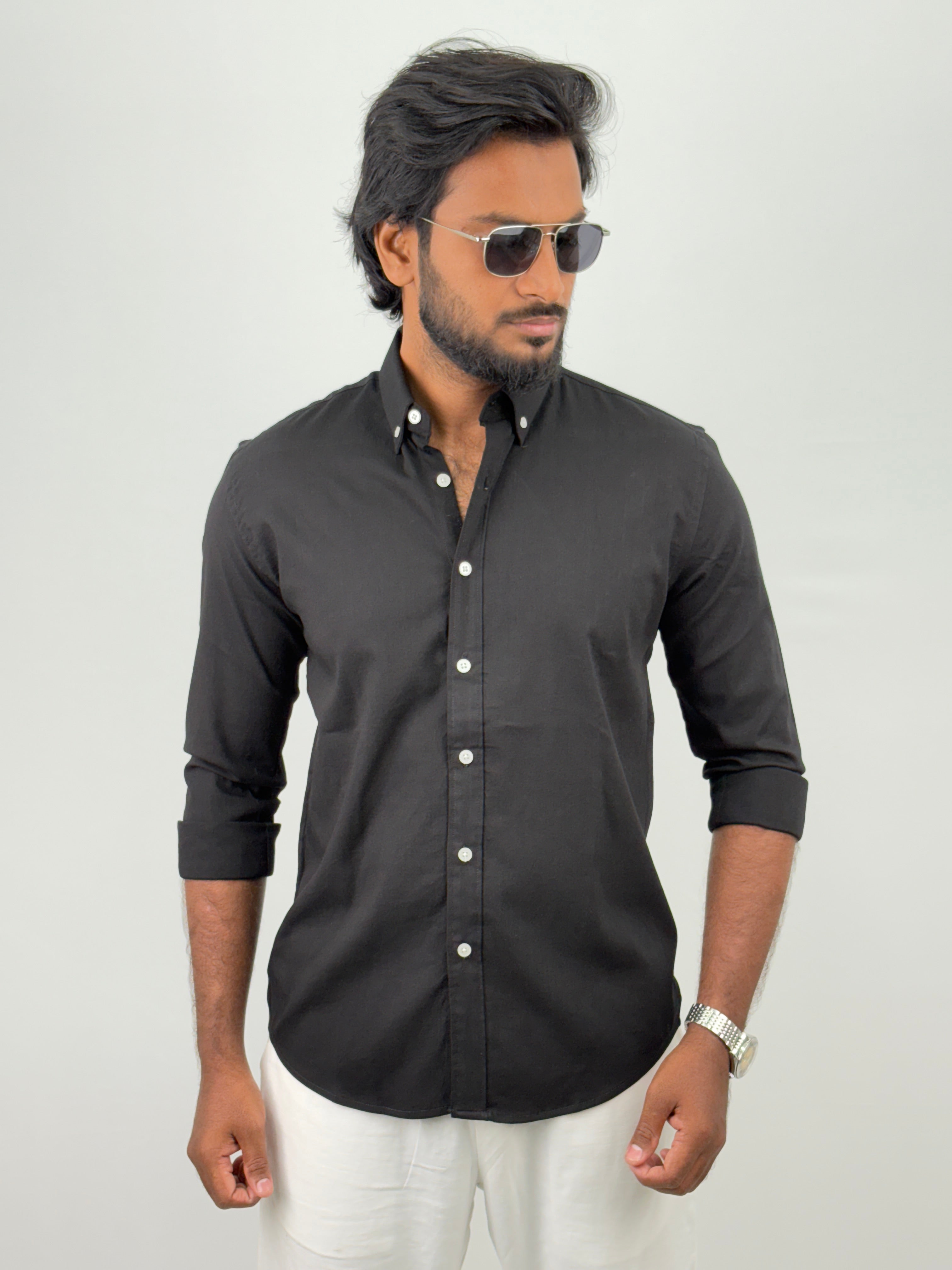 Black IMP Plain Shirts