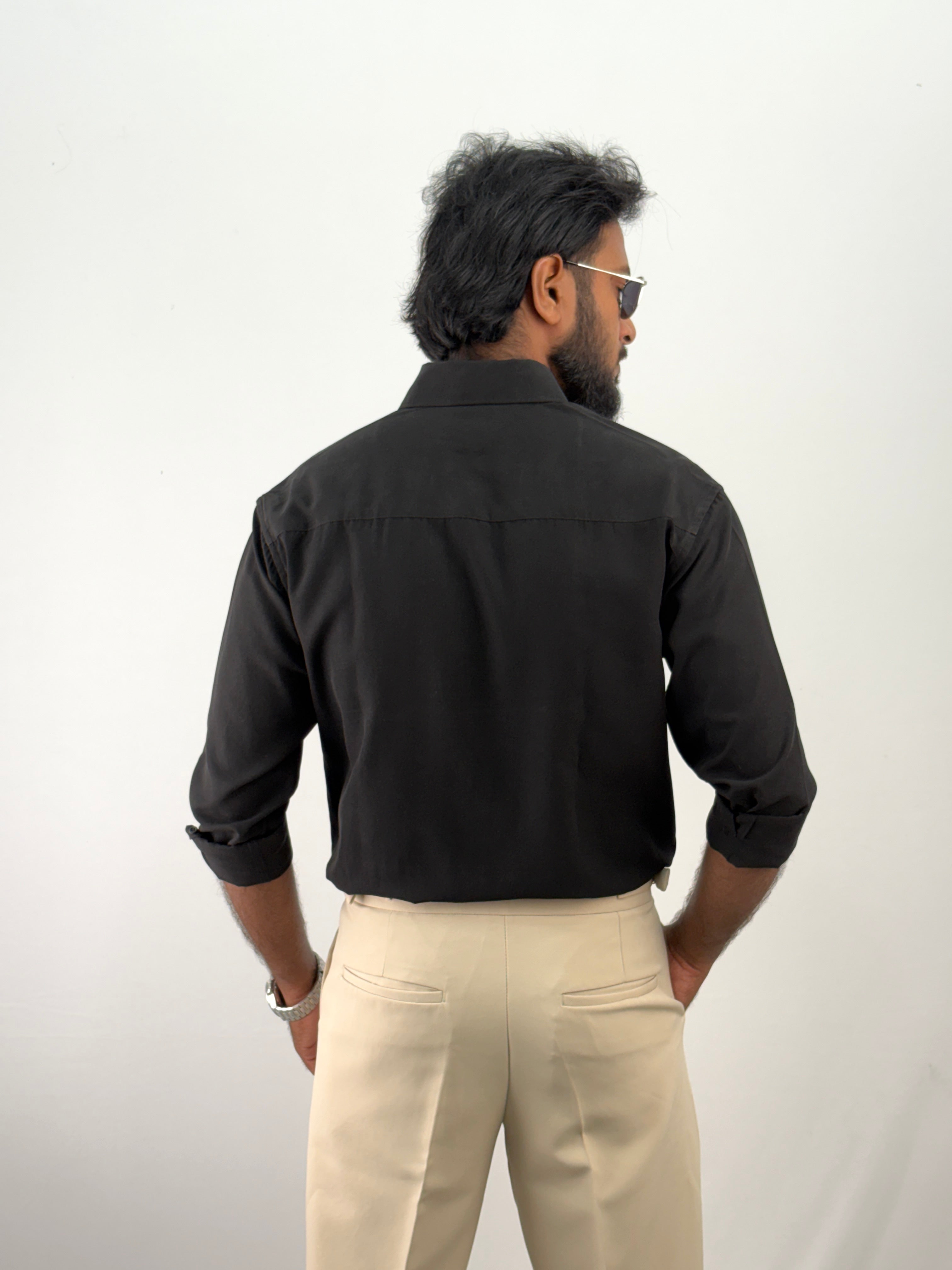 Black IMP Plain Shirt 3