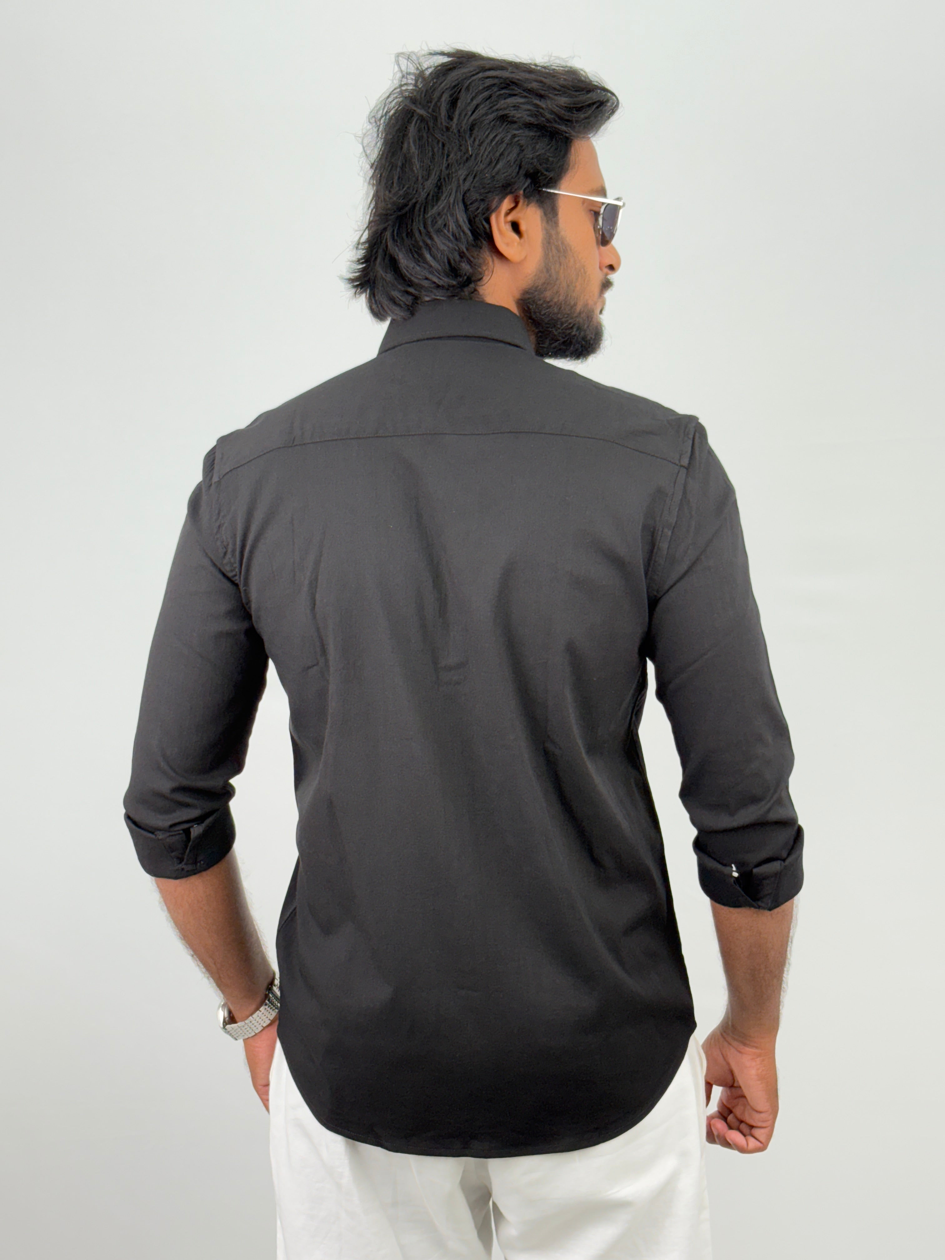 Black IMP Plain Shirts