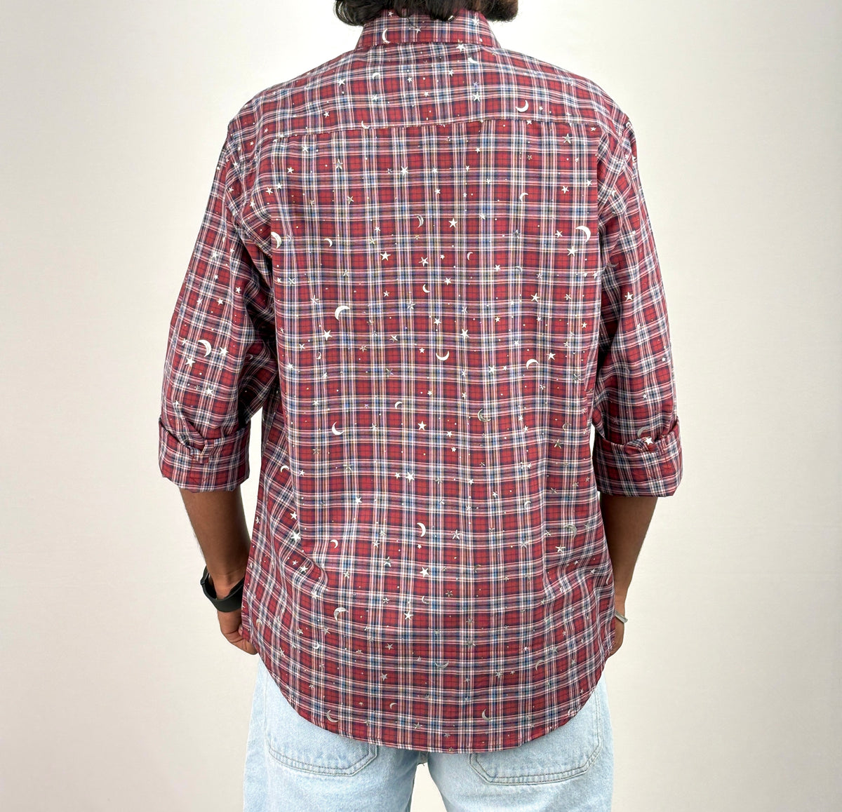 Red Star Checks Shirt 1