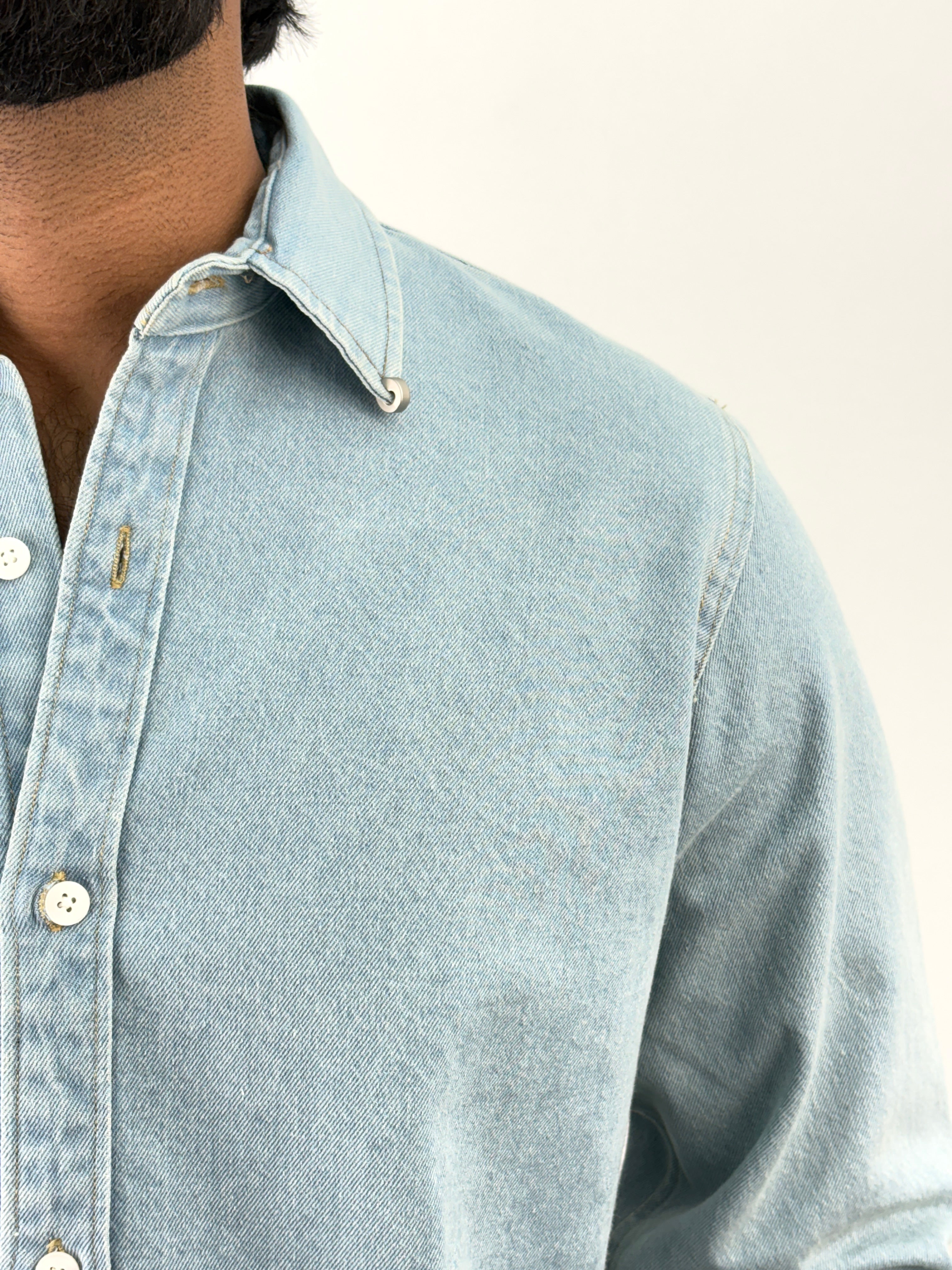 Light Blue Denim Shirt