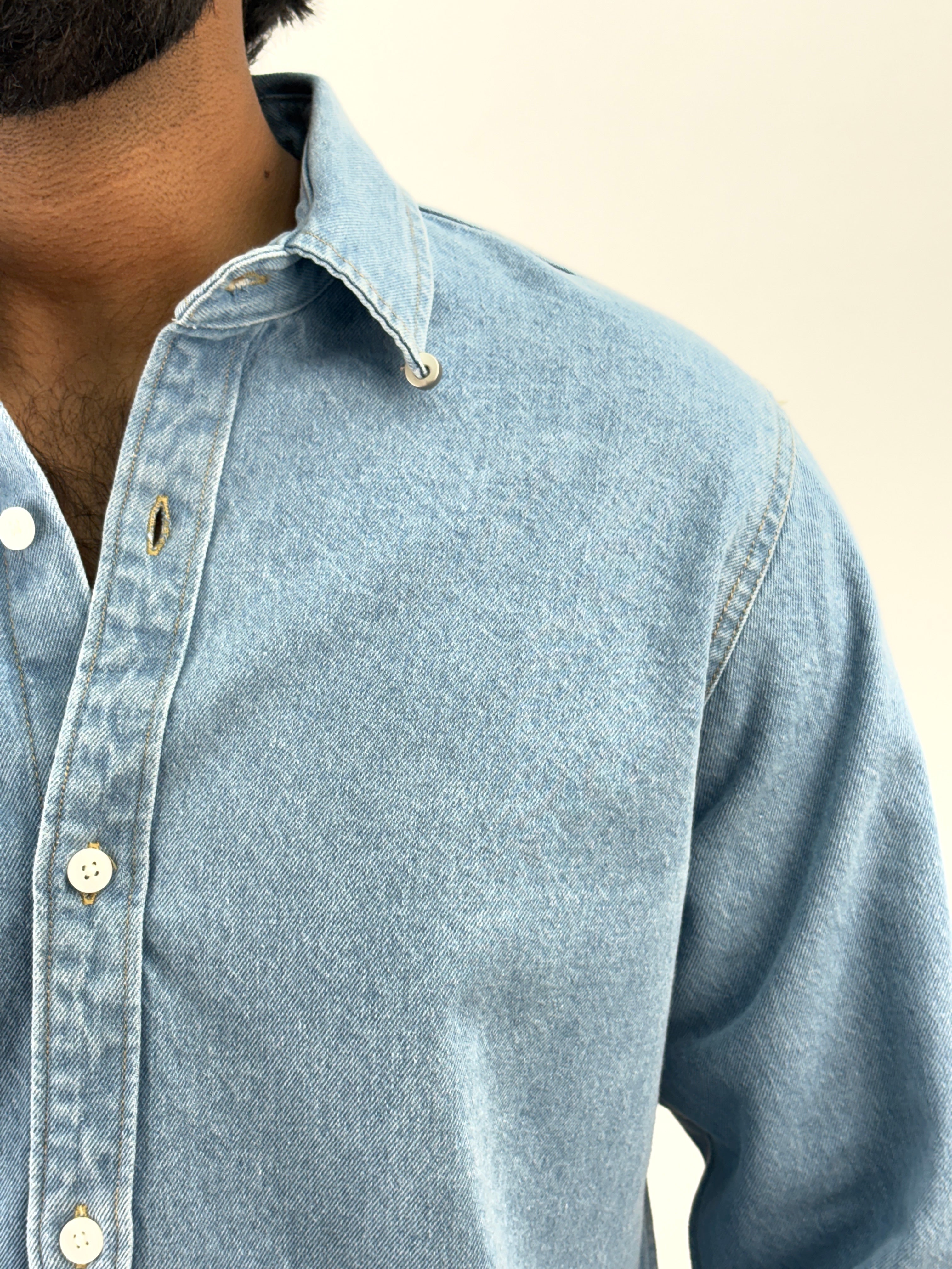 Blue Denim Shirt