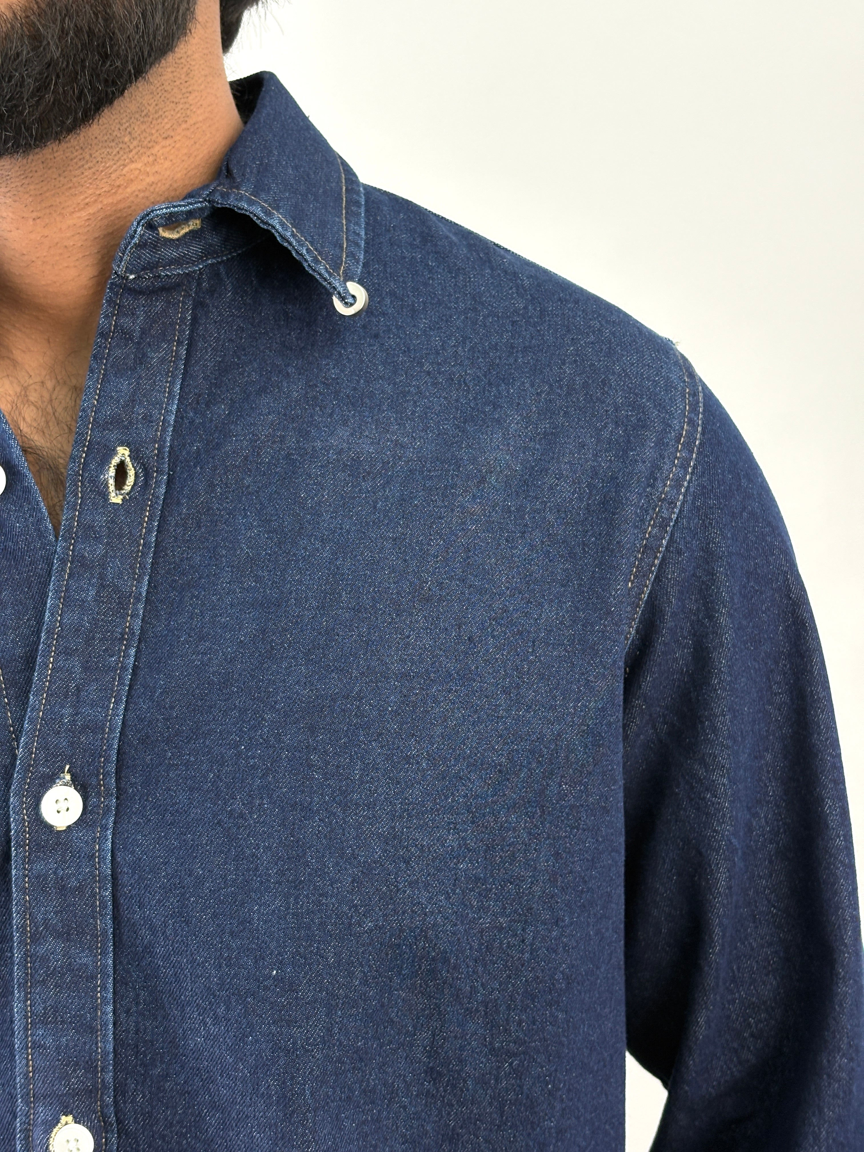 Denim Blue Denim Shirt