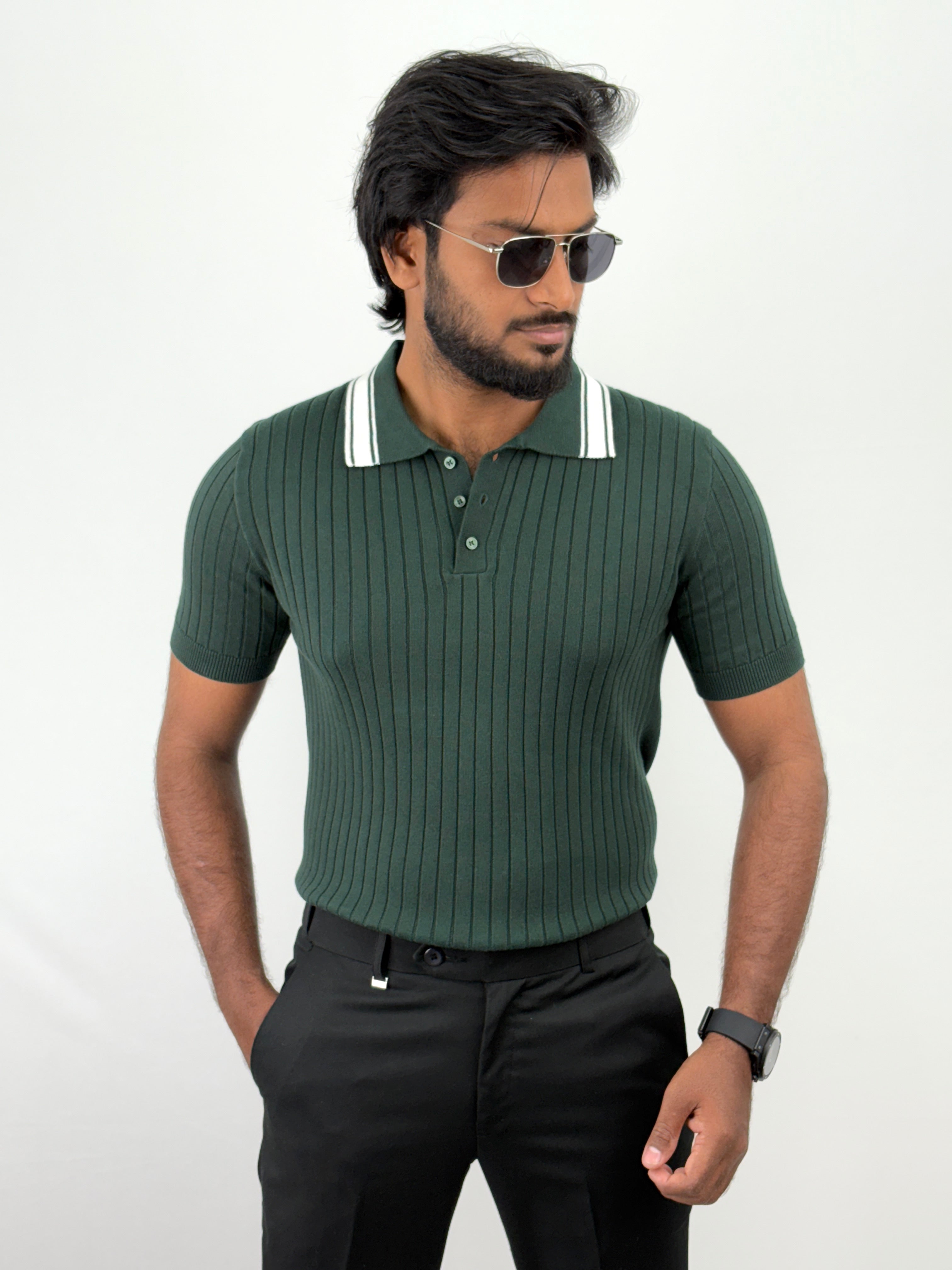 Green Polo T-shirt