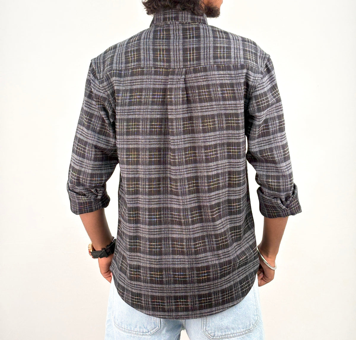 Grey IMP Flannel Shirt 10