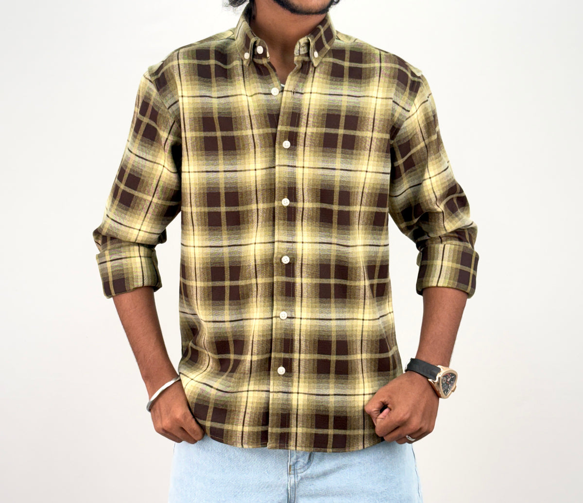 Olive IMP Flannel Shirt 10